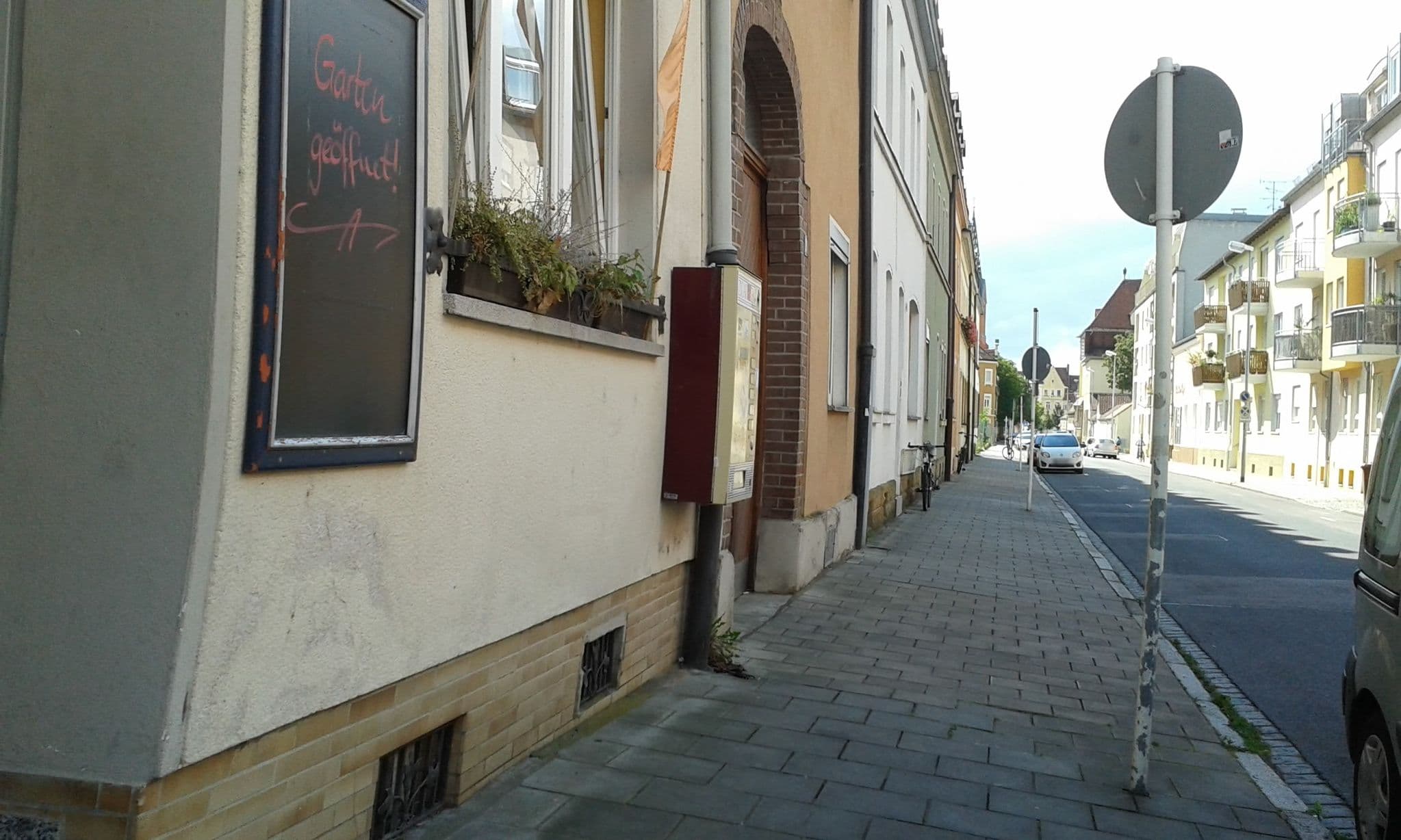 Street view near Alt Wunderburg, Bamberg — © bernd_niemann (CC BY-SA · Mapillary)