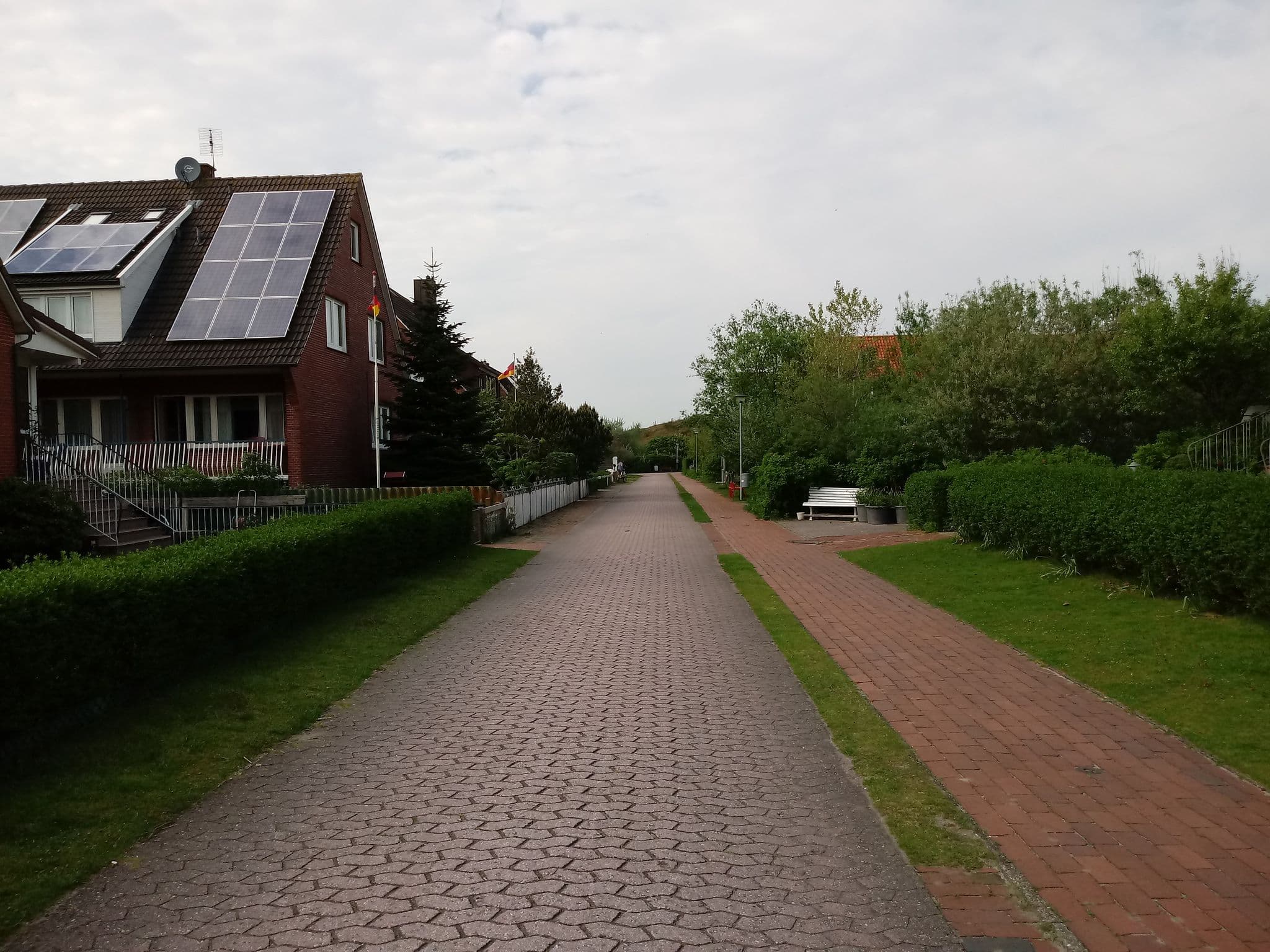 Street view near Haus Topplicht, Langeoog