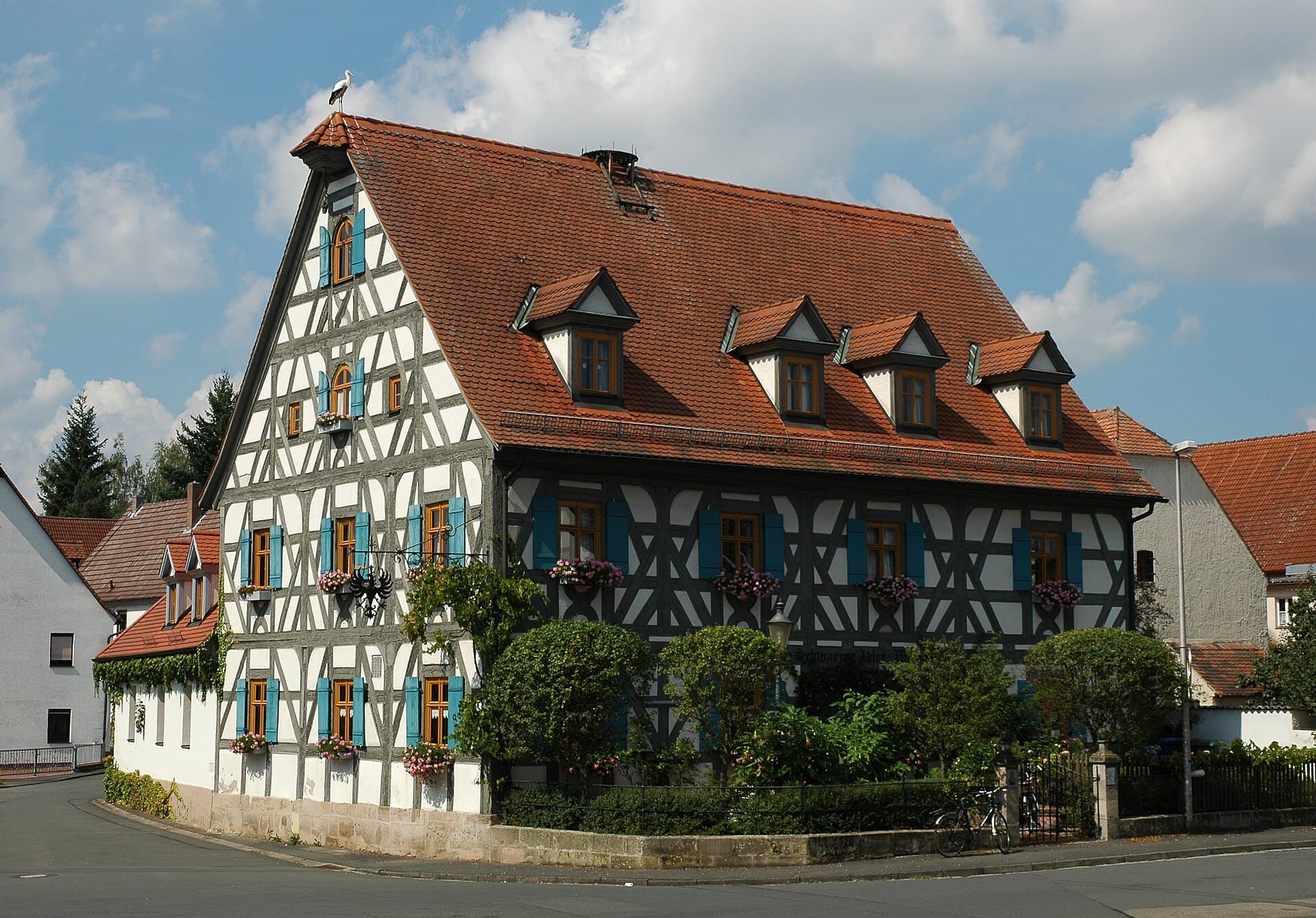 Schwarzer Adler (via Wikimedia Commons, CC BY 4.0)