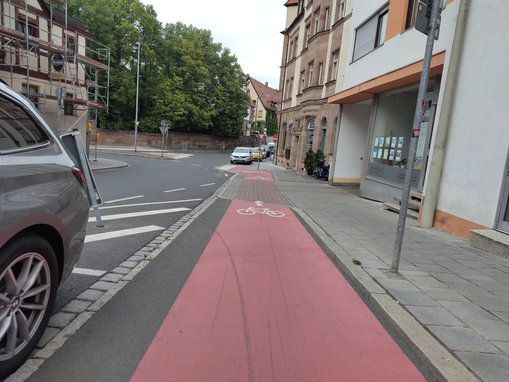 Street view near Zur Friedenslinde, Nuremberg — © HaraldBk (CC BY-SA · Mapillary)