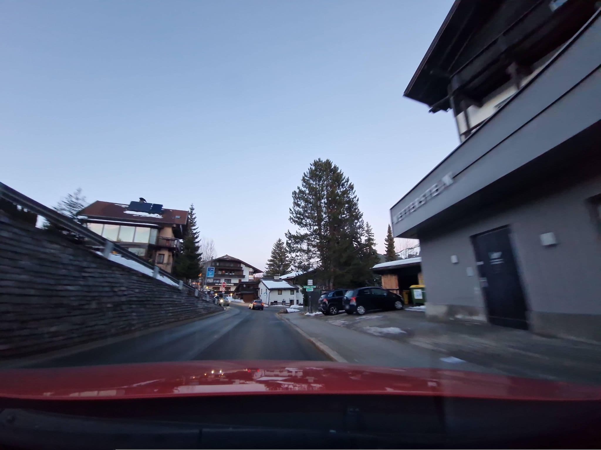 Street view near Wetterstein, Seefeld in Tirol