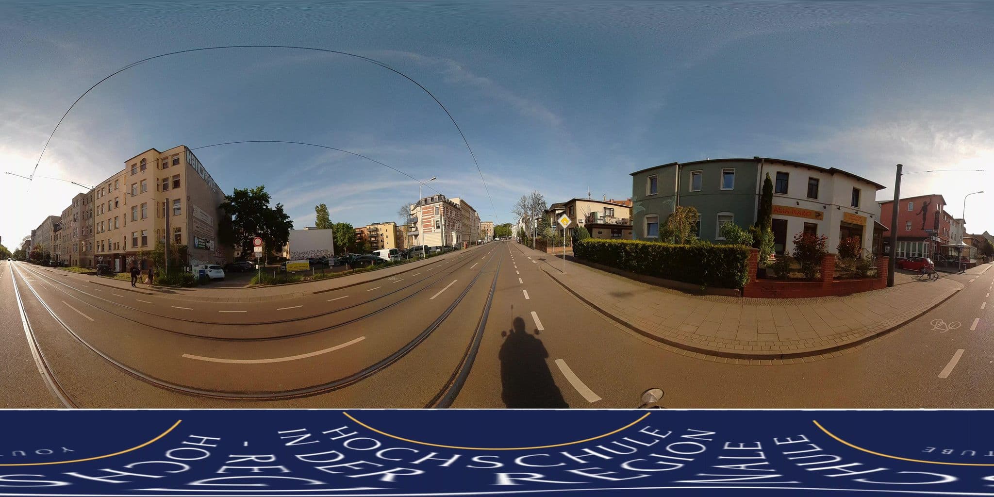 Street view near Galeriehotel Esprit, Halle (Saale) — © MarcAurel2 (CC BY-SA · Mapillary)