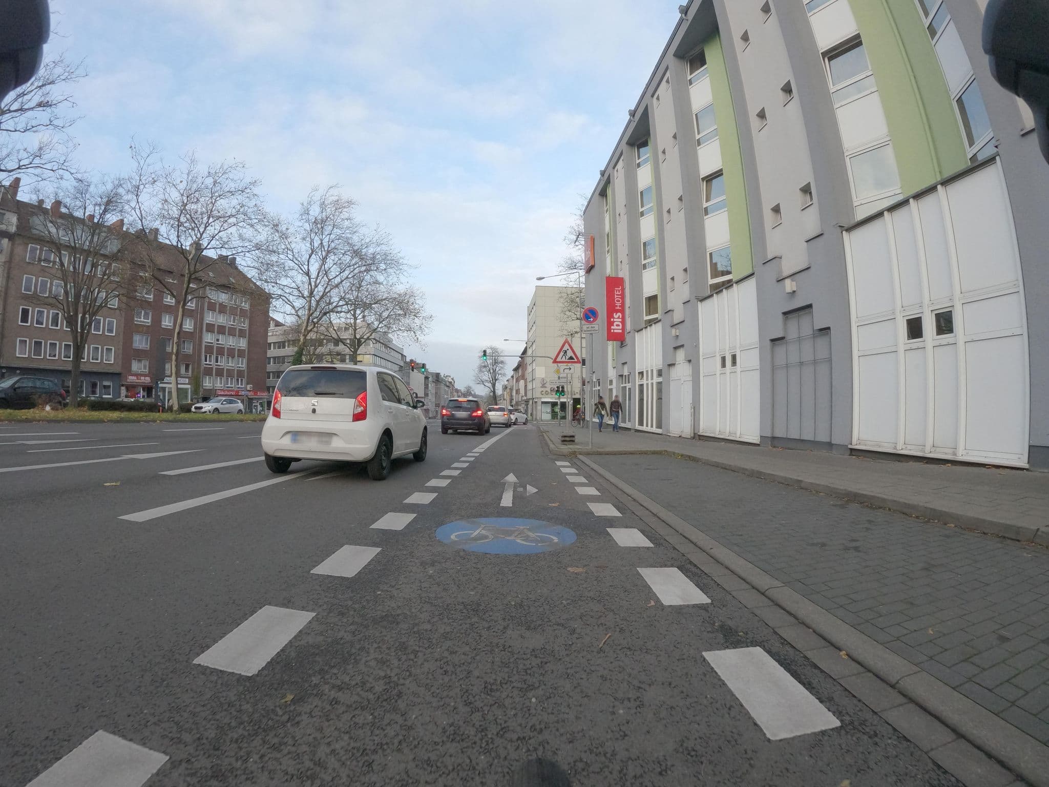 Street view near B&B Hotel Aachen-Hbf, Aachen — © FahrradstadtAachen (CC BY-SA · Mapillary)