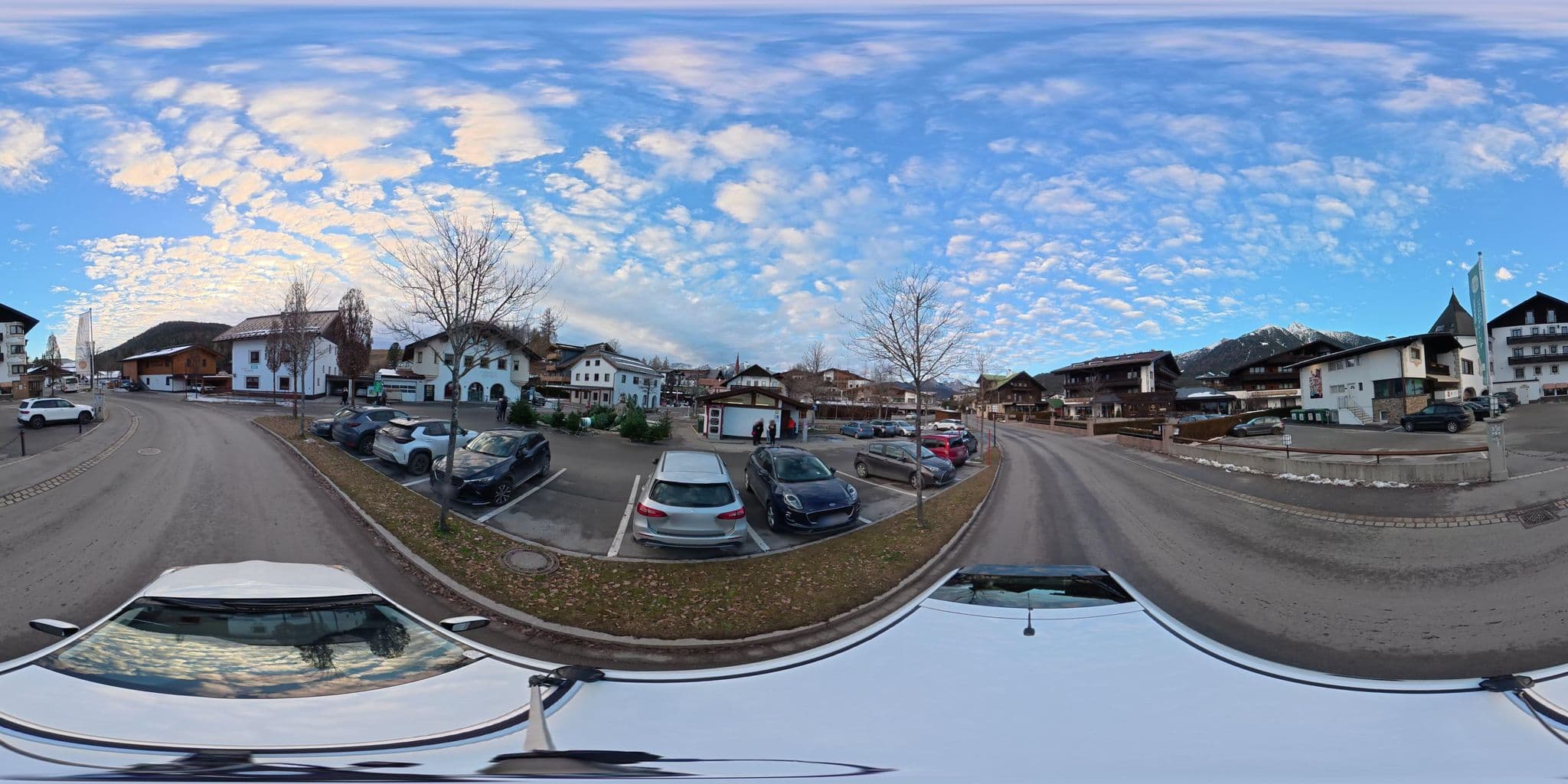 Street view near Landhaus Neuner, Seefeld in Tirol