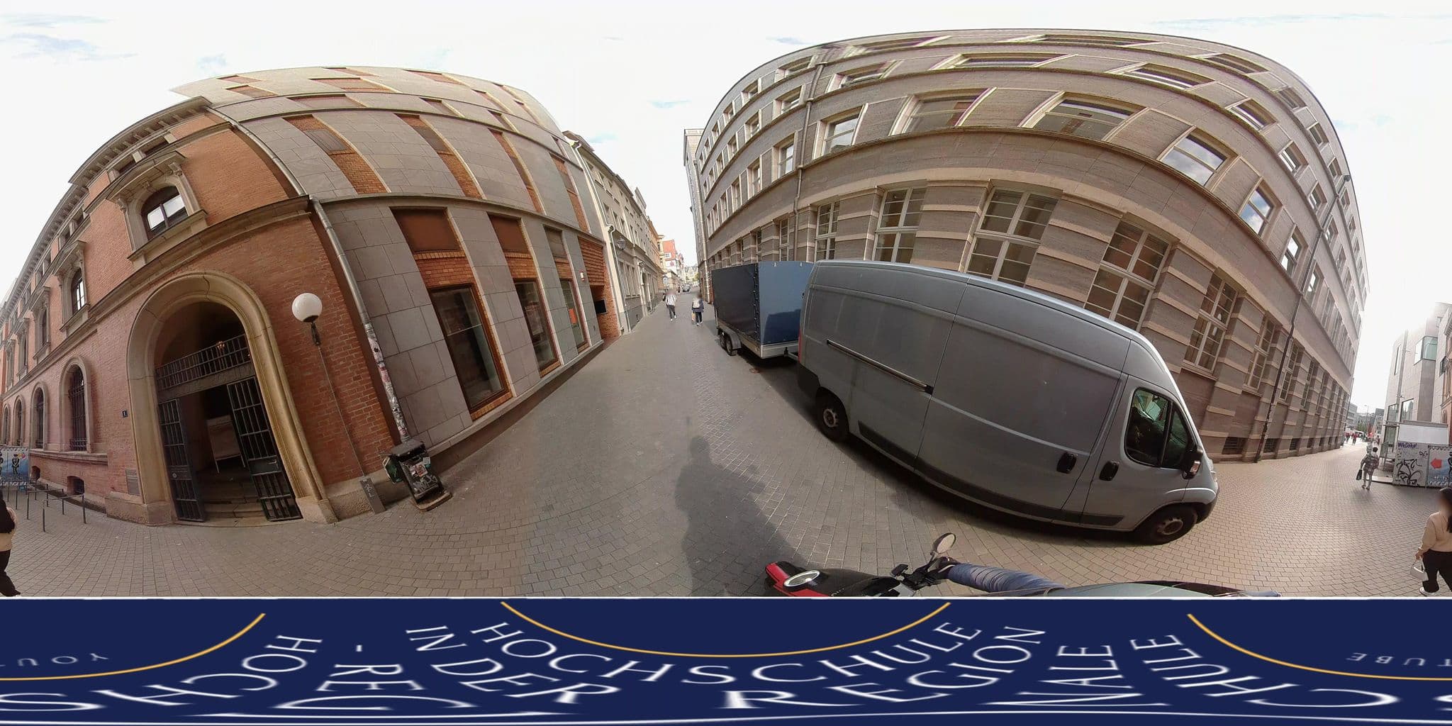 Street view near Hey! Halle - Dein Stadthotel, Halle (Saale) — © MarcAurel2 (CC BY-SA · Mapillary)