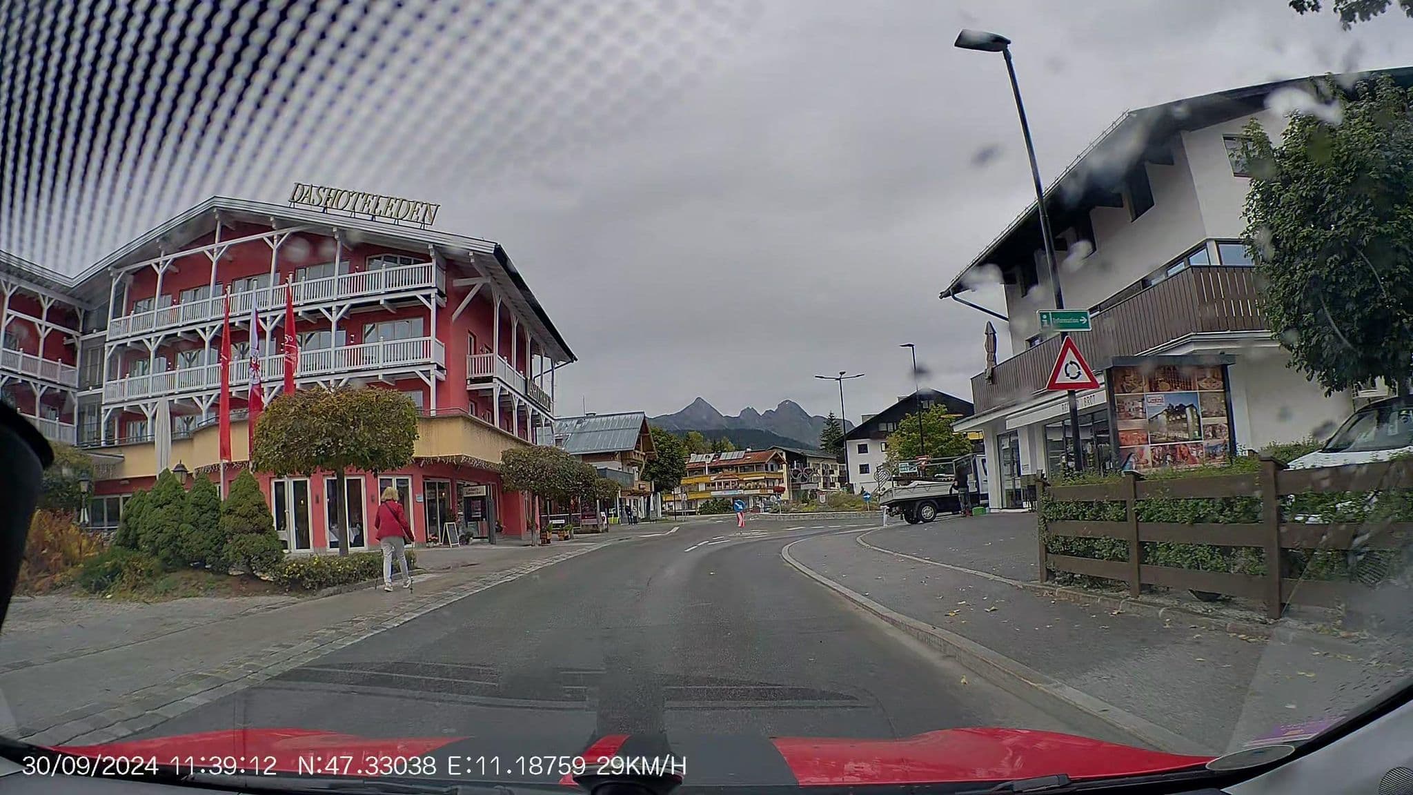 Street view near Hotel Eden, Seefeld in Tirol