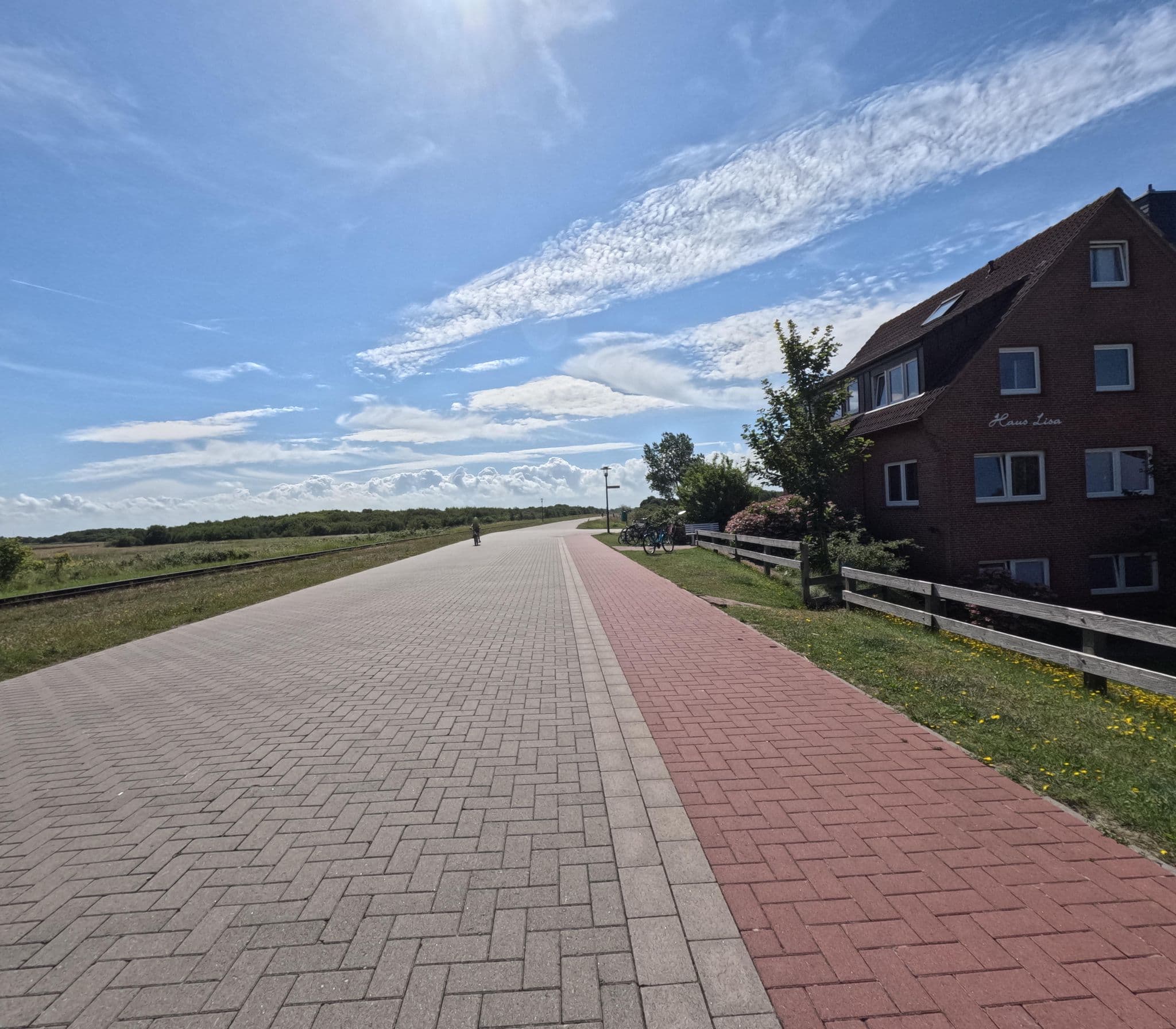 Street view near Haus Lisa, Langeoog
