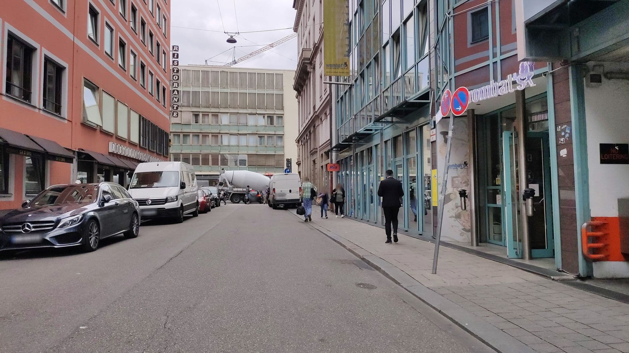 Street view near Europäischer Hof, Munich