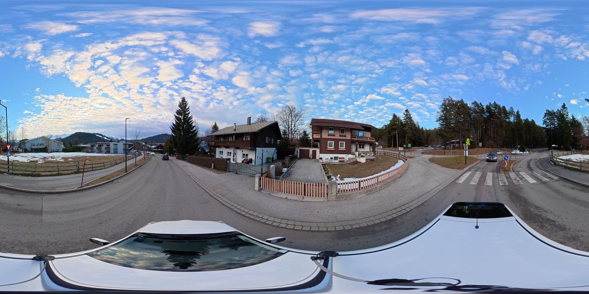 Street view near Schöne Aussicht, Seefeld in Tirol