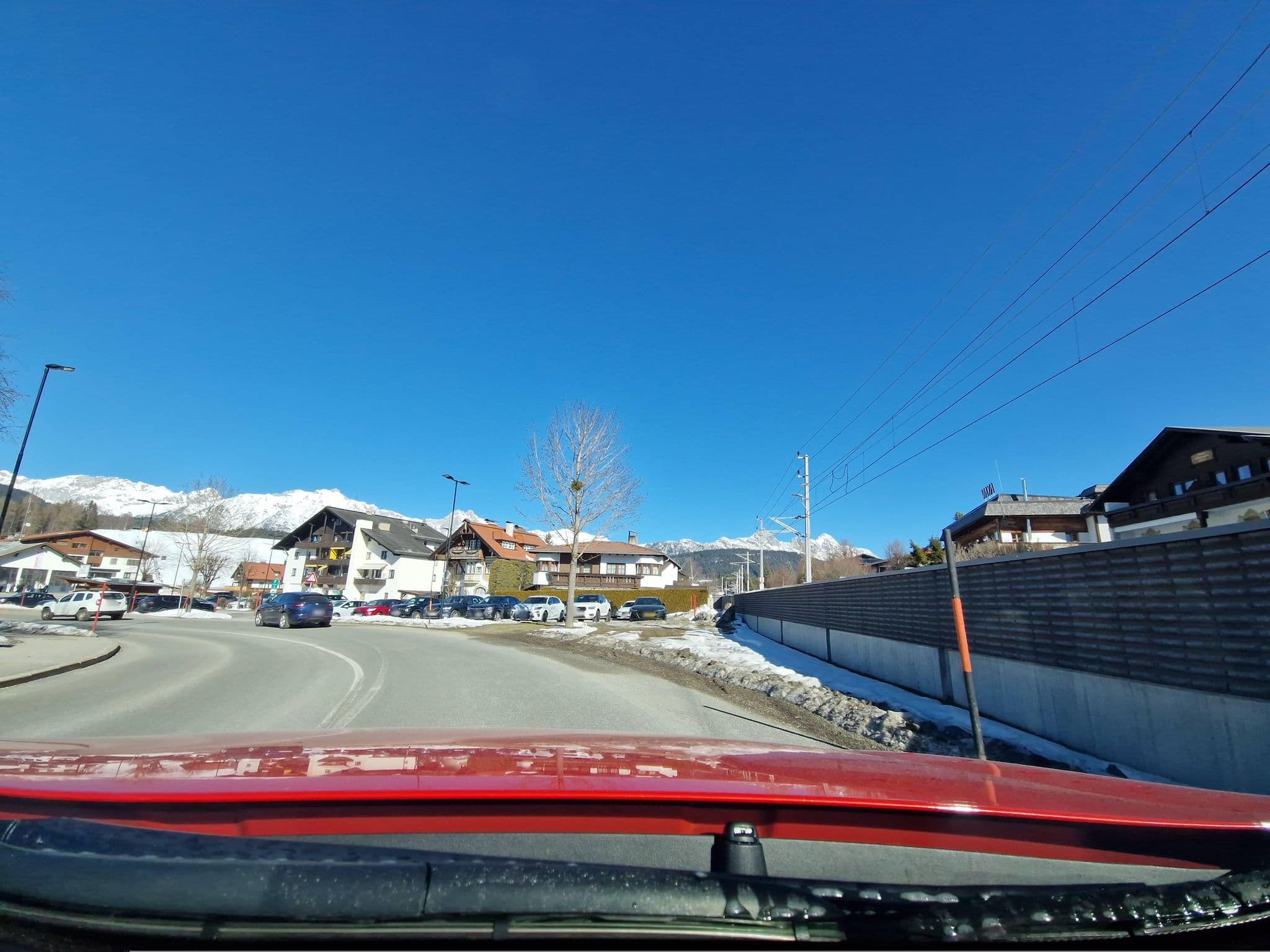 Street view near Haus Bacher, Seefeld in Tirol