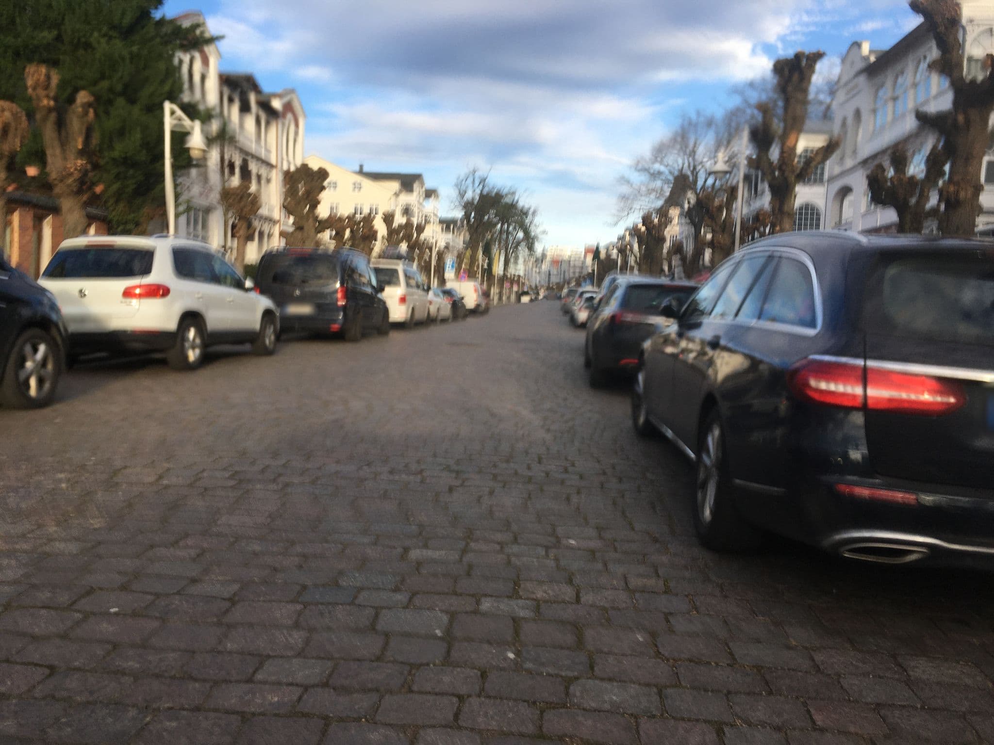 Street view near Villa Freya, Sellin