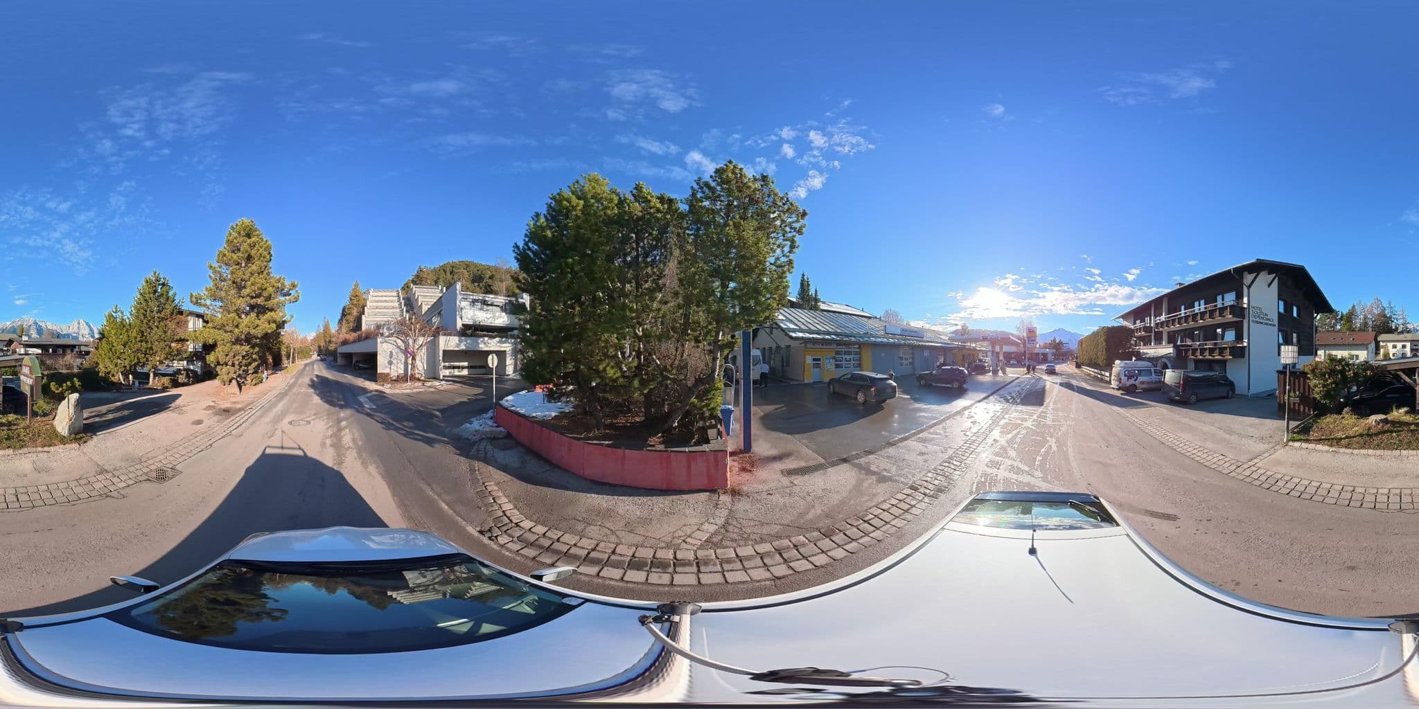 Street view near Adabei Appartements, Seefeld in Tirol