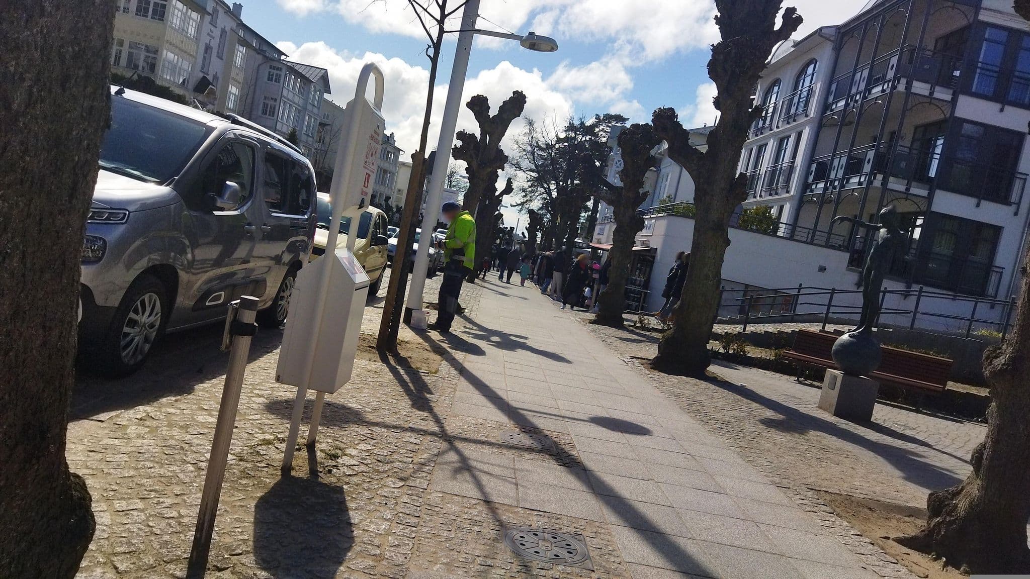 Street view near Villa Li, Sellin