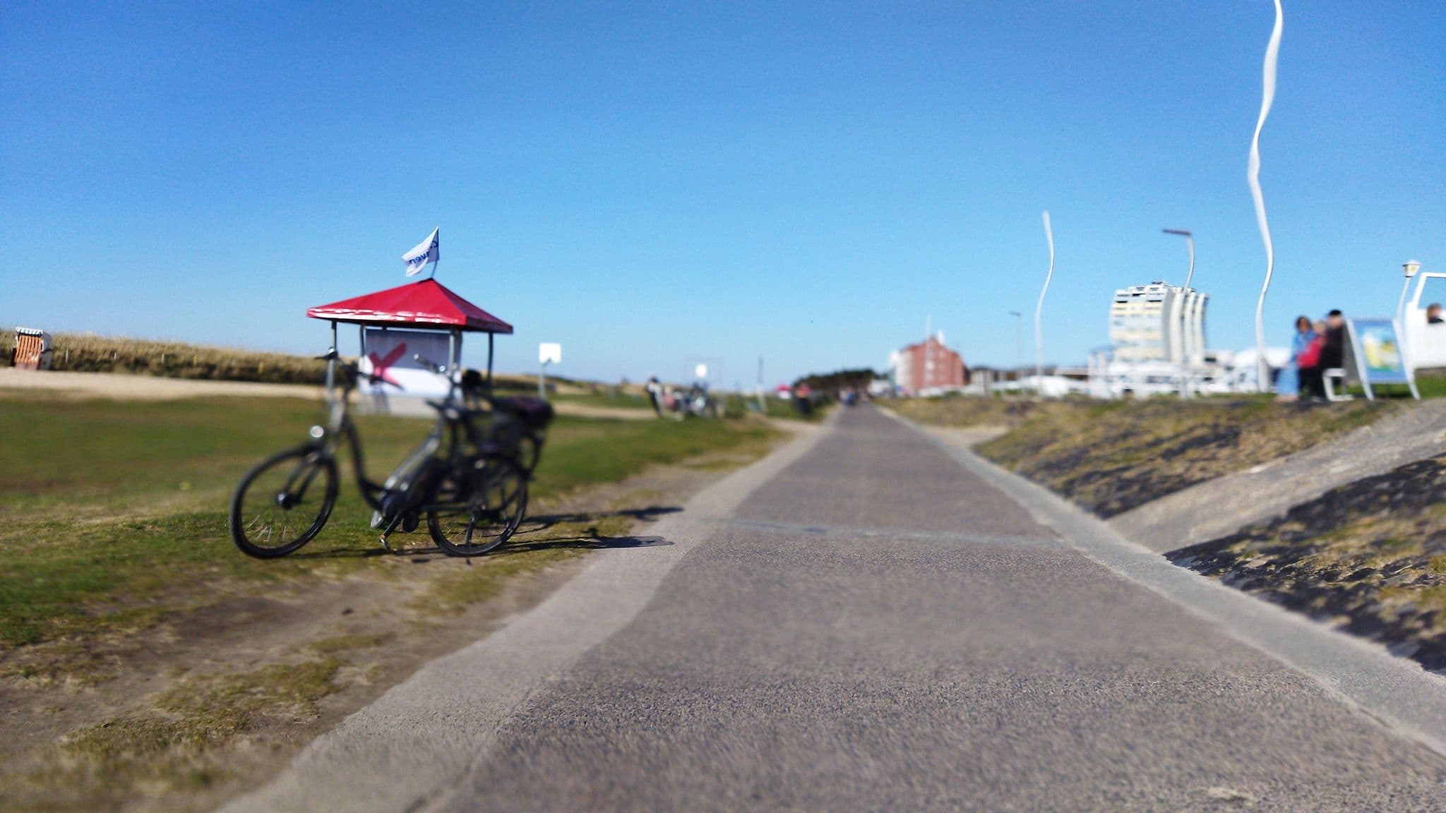 Street view near Hotel Wattenkieker, Cuxhaven