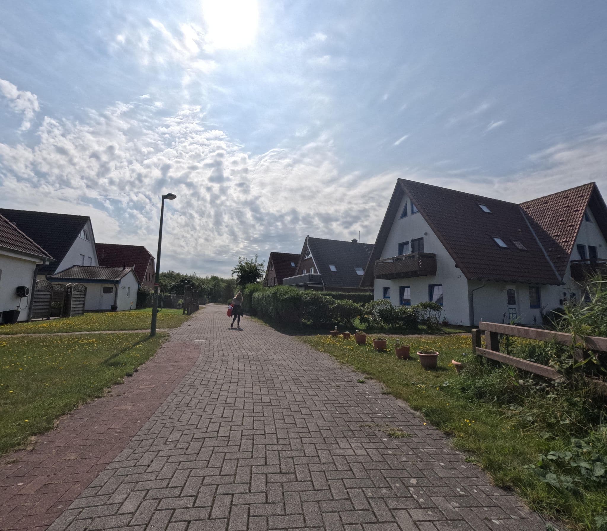 Street view near Achtert Dörp, Langeoog