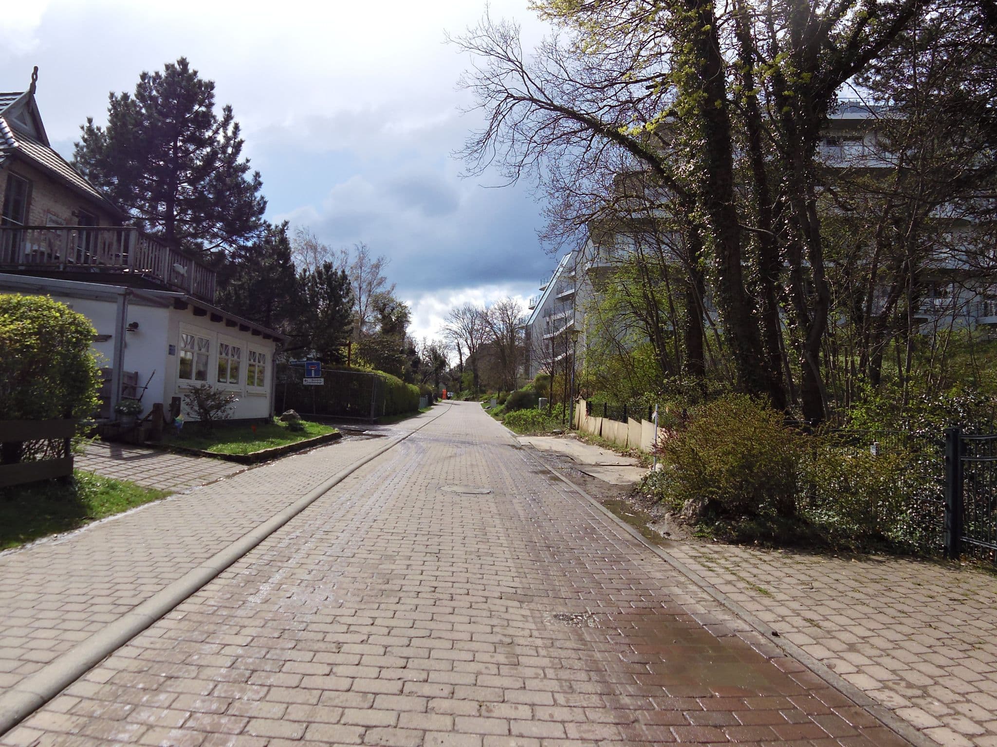 Street view near Stranddiestel, Born — © zoegglmeyr (CC BY-SA · Mapillary)