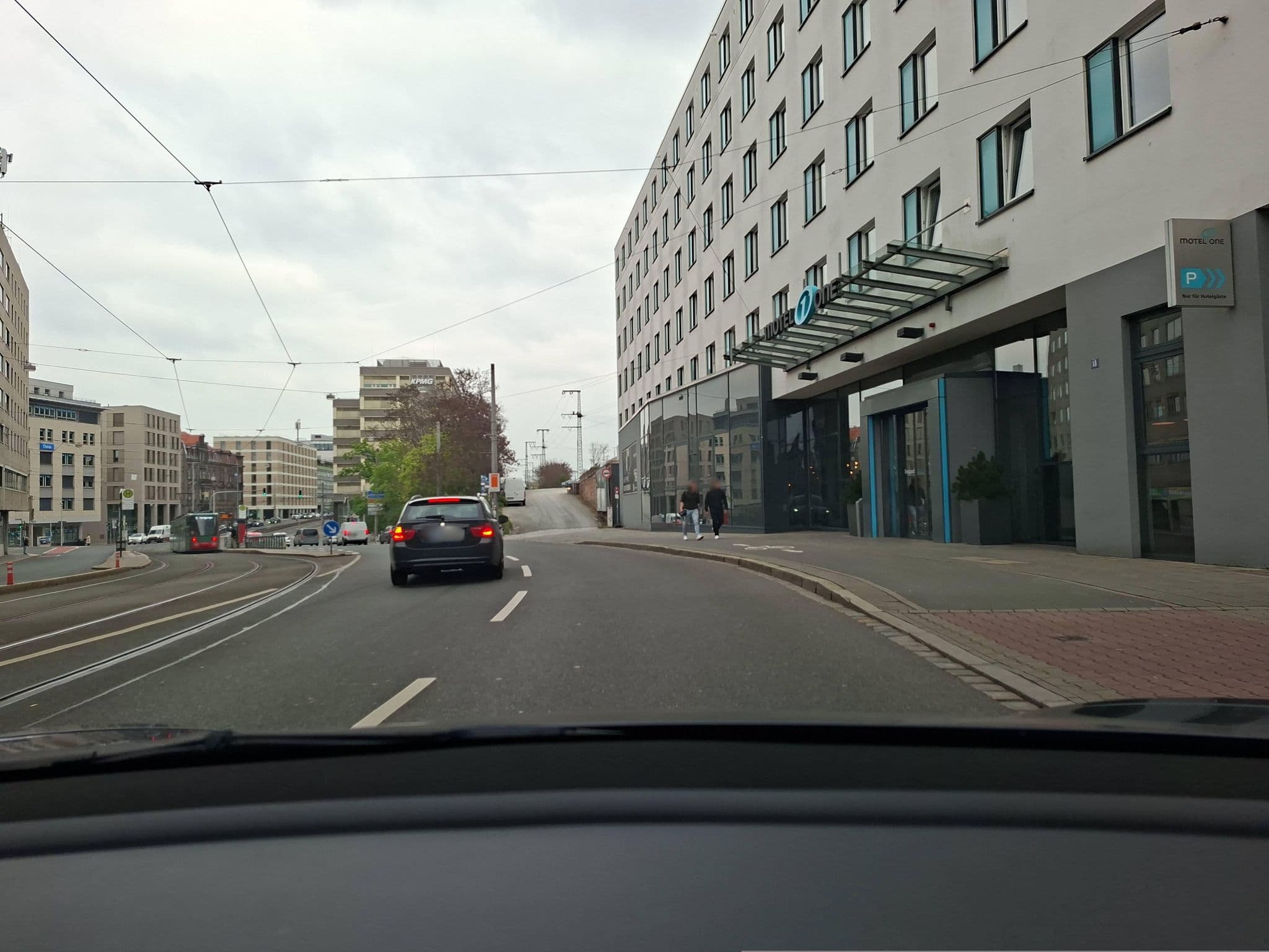 Street view near Motel One Nürnberg-City, Nuremberg — © Felix23 (CC BY-SA · Mapillary)