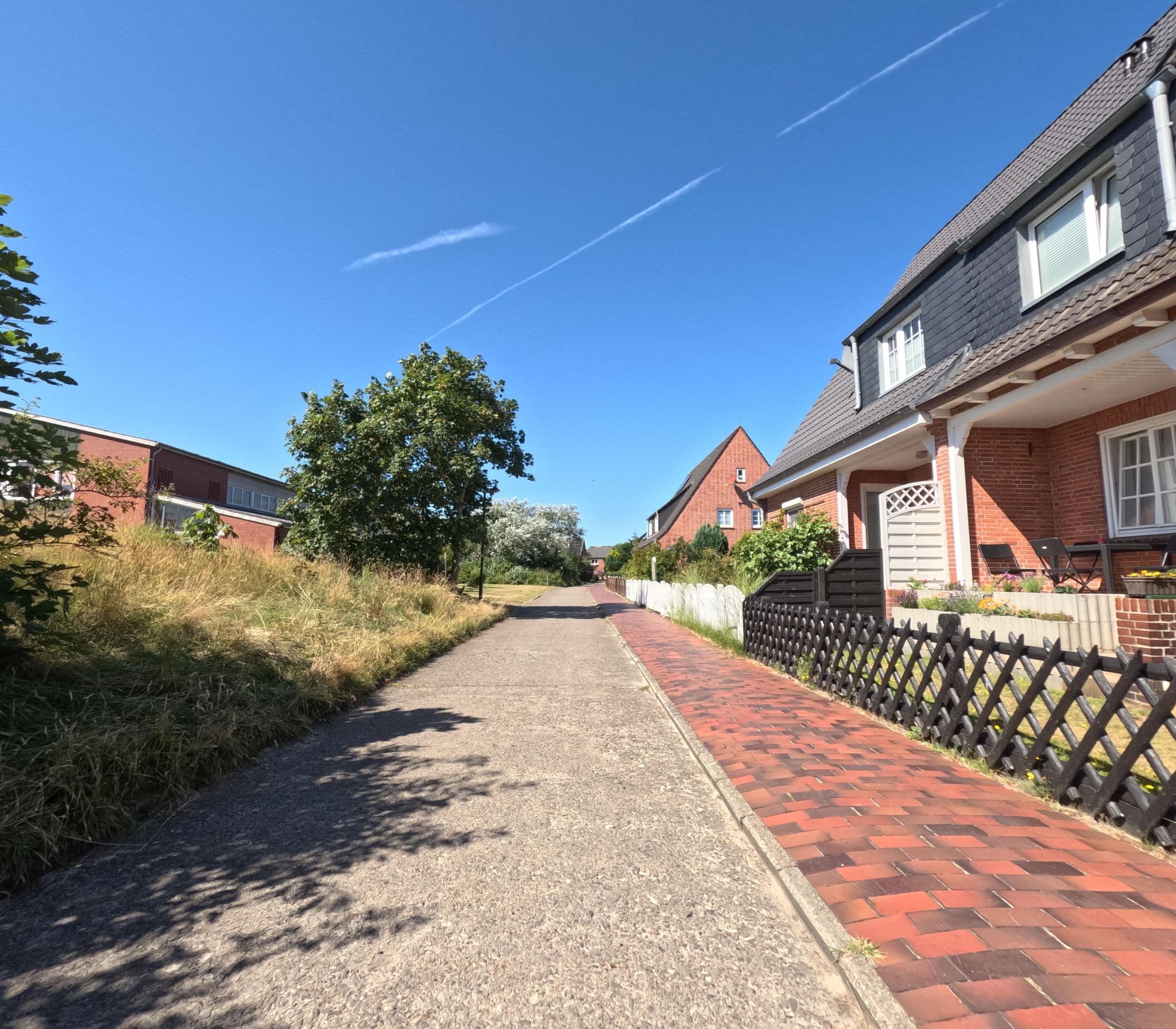 Street view near Haus Sorgenfrei, Langeoog