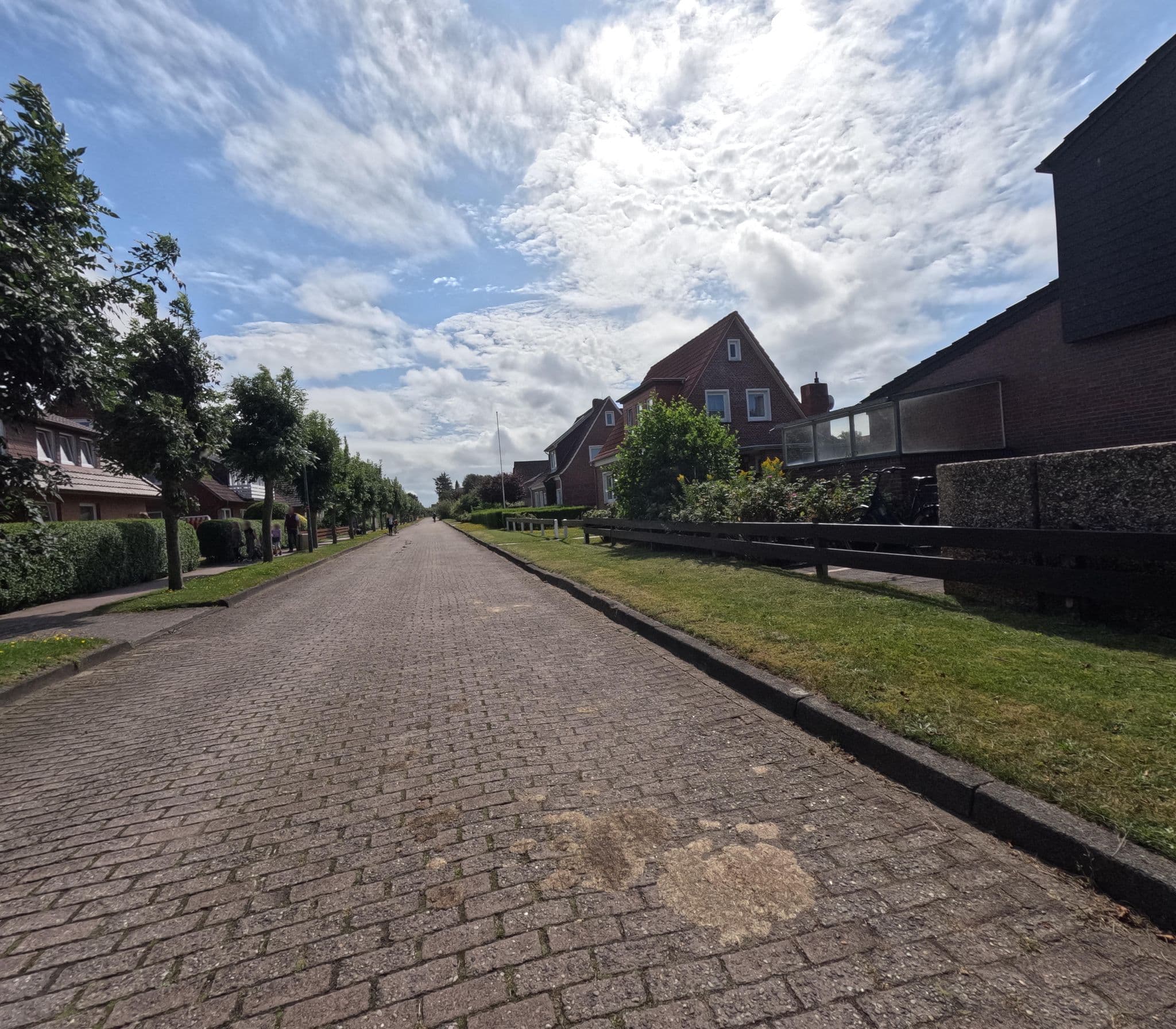 Street view near Haus Eiland, Langeoog