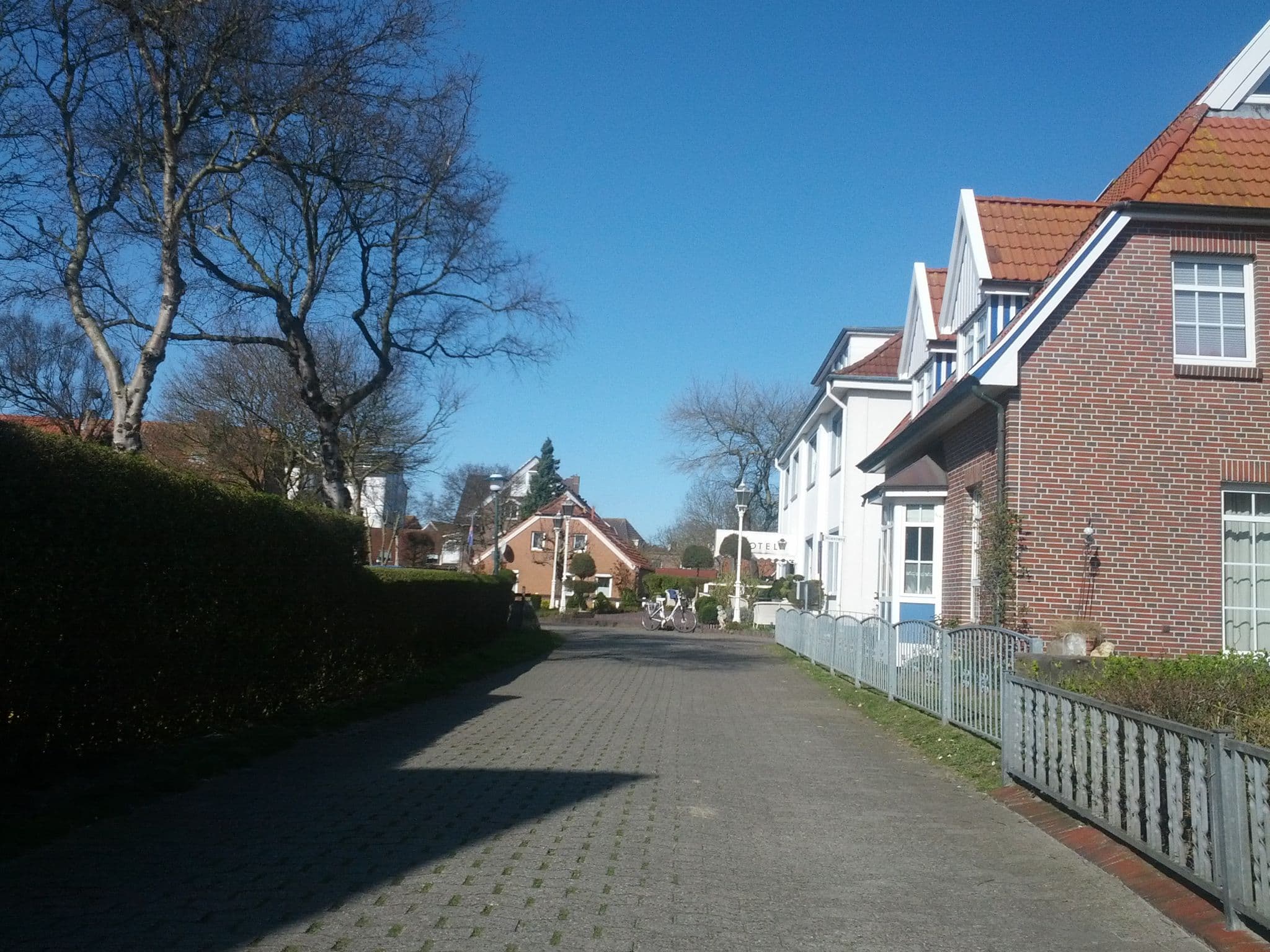 Street view near Haus am Rosengarten, Langeoog