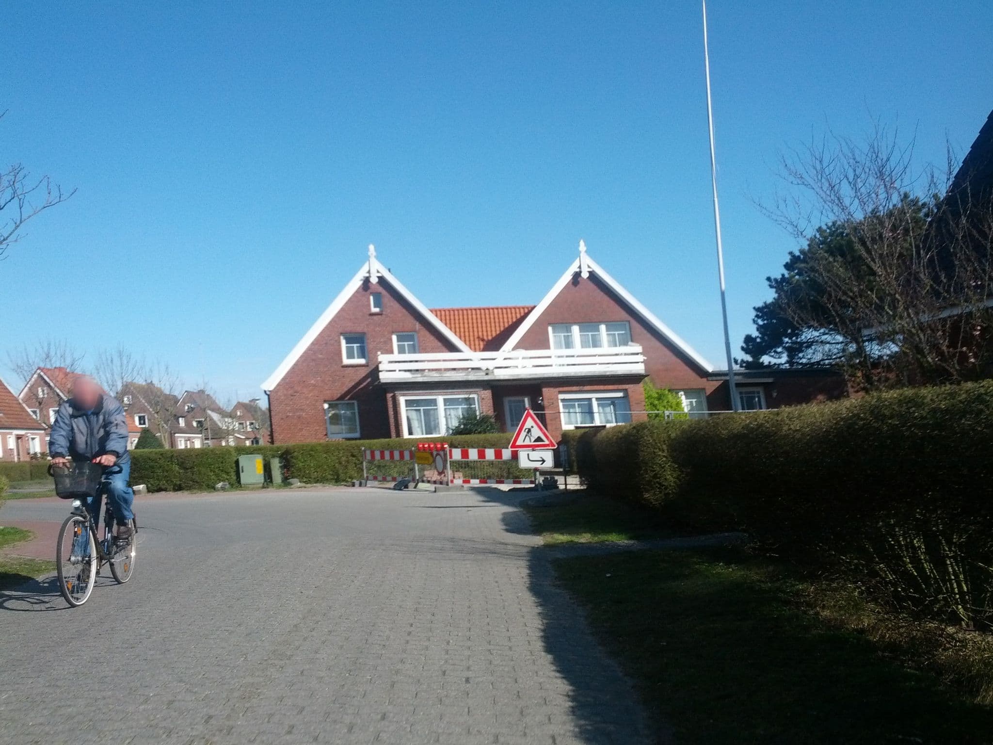 Street view near Haus Skipper, Langeoog