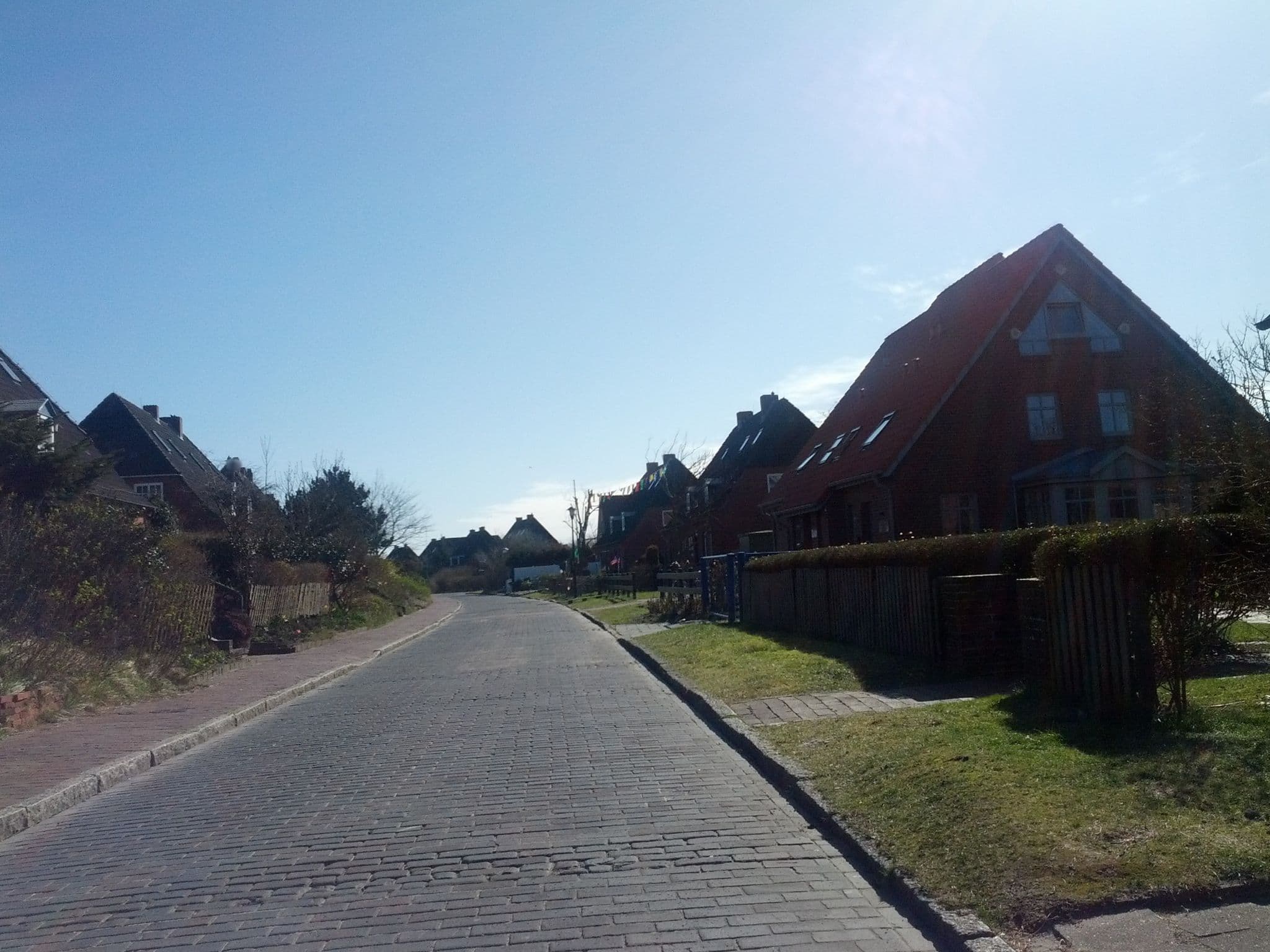 Street view near Heerenhus, Langeoog