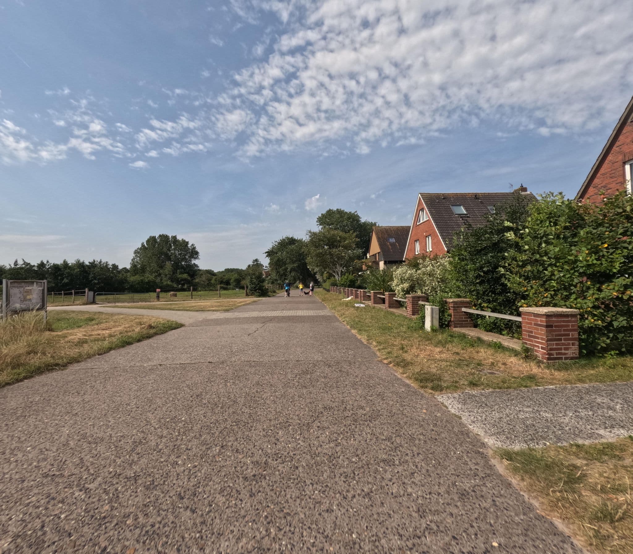 Street view near Haus Heyduk, Langeoog