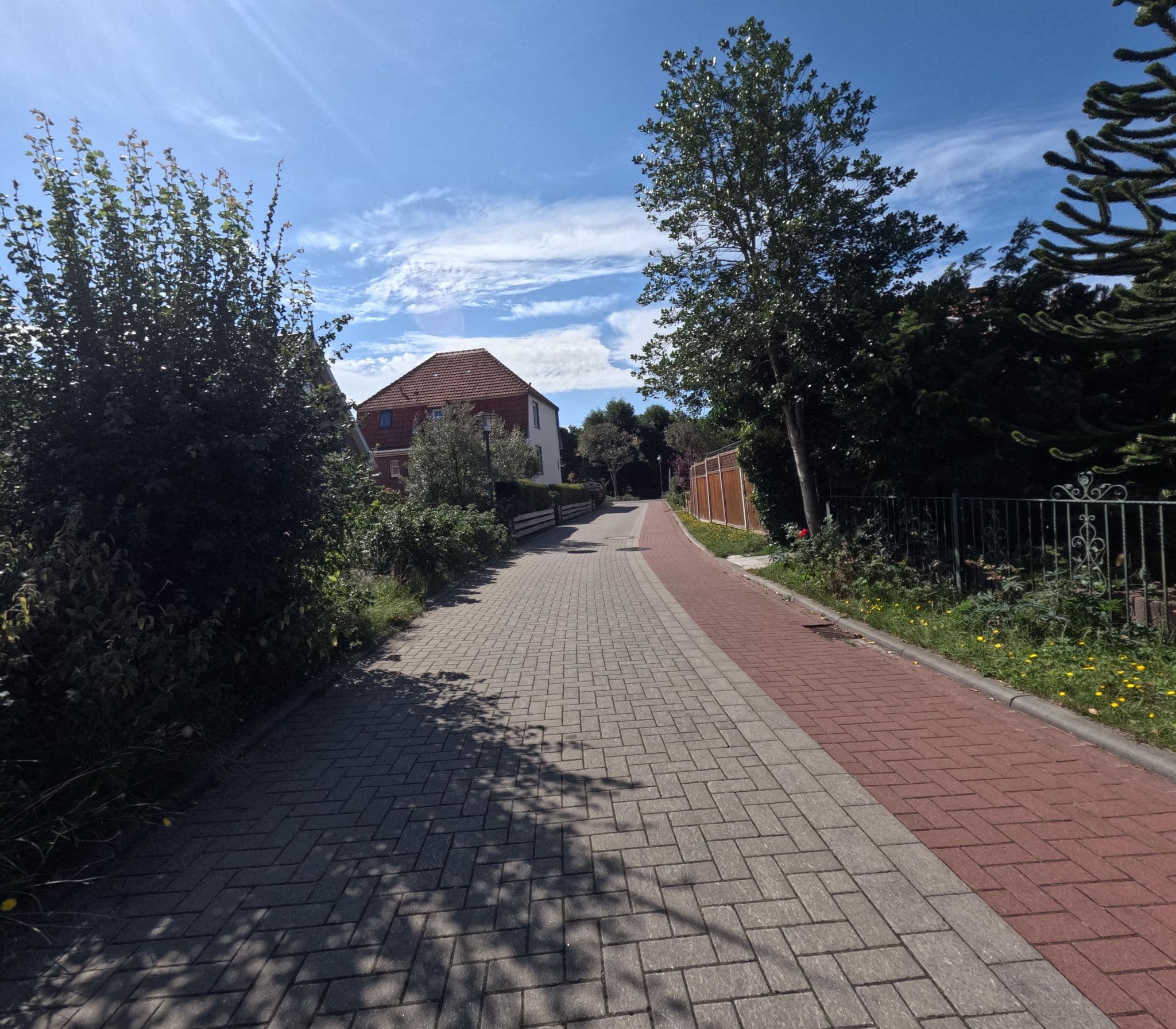 Street view near Bieni's Hus, Langeoog