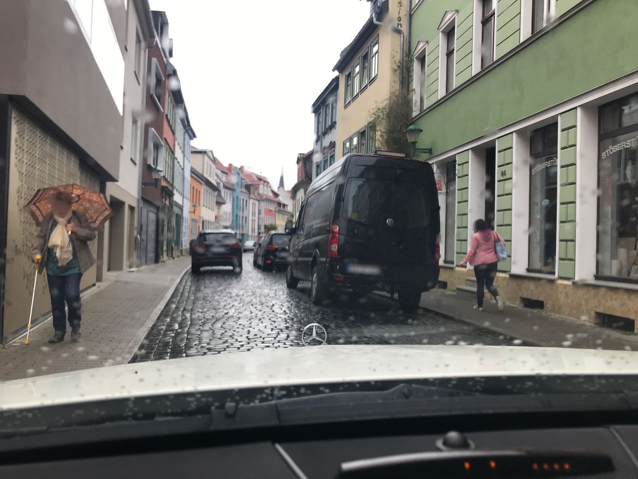 Street view near Altstadtpension am Dom, Erfurt — © saschahaberkorn (CC BY-SA · Mapillary)