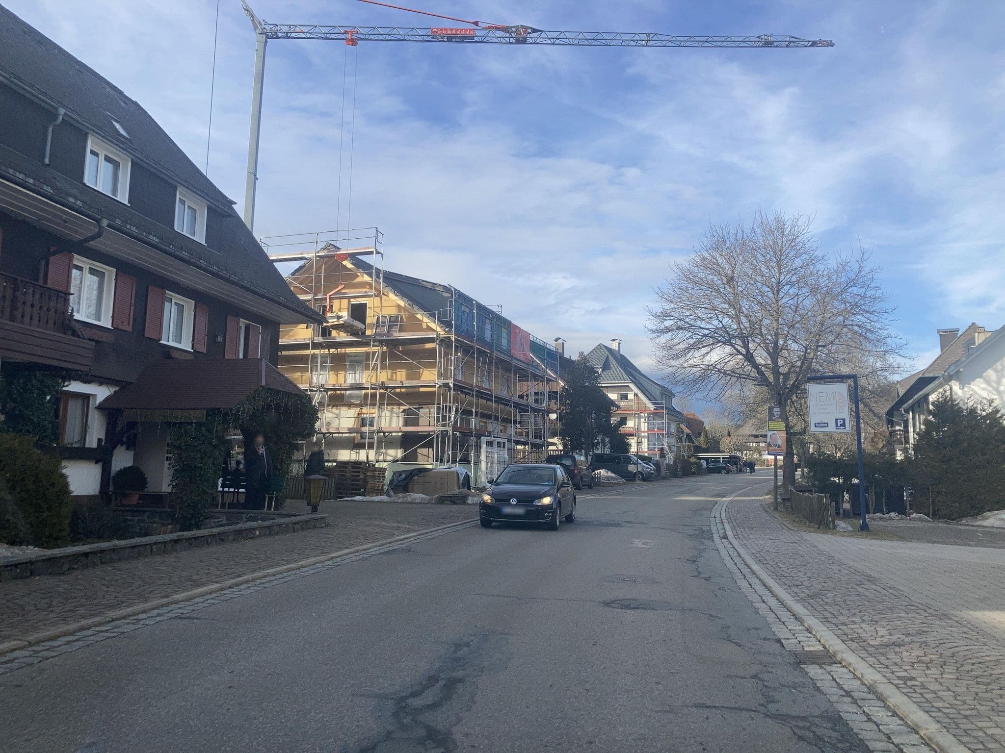 Street view near Hotel Silberdistel, Hinterzarten — © tasmaniadevil (CC BY-SA · Mapillary)