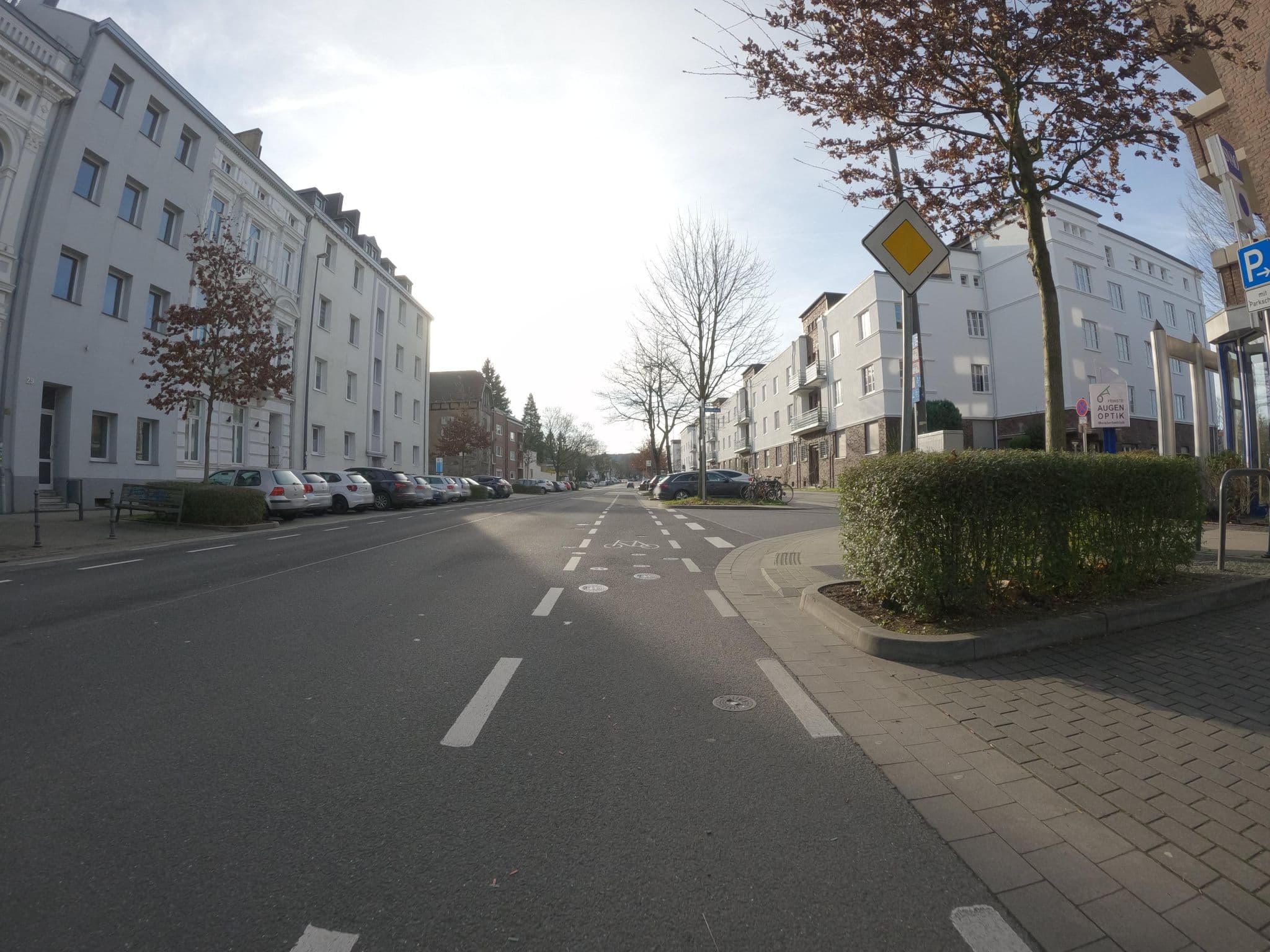 Street view near Hotel domicil, Aachen — © FahrradstadtAachen (CC BY-SA · Mapillary)