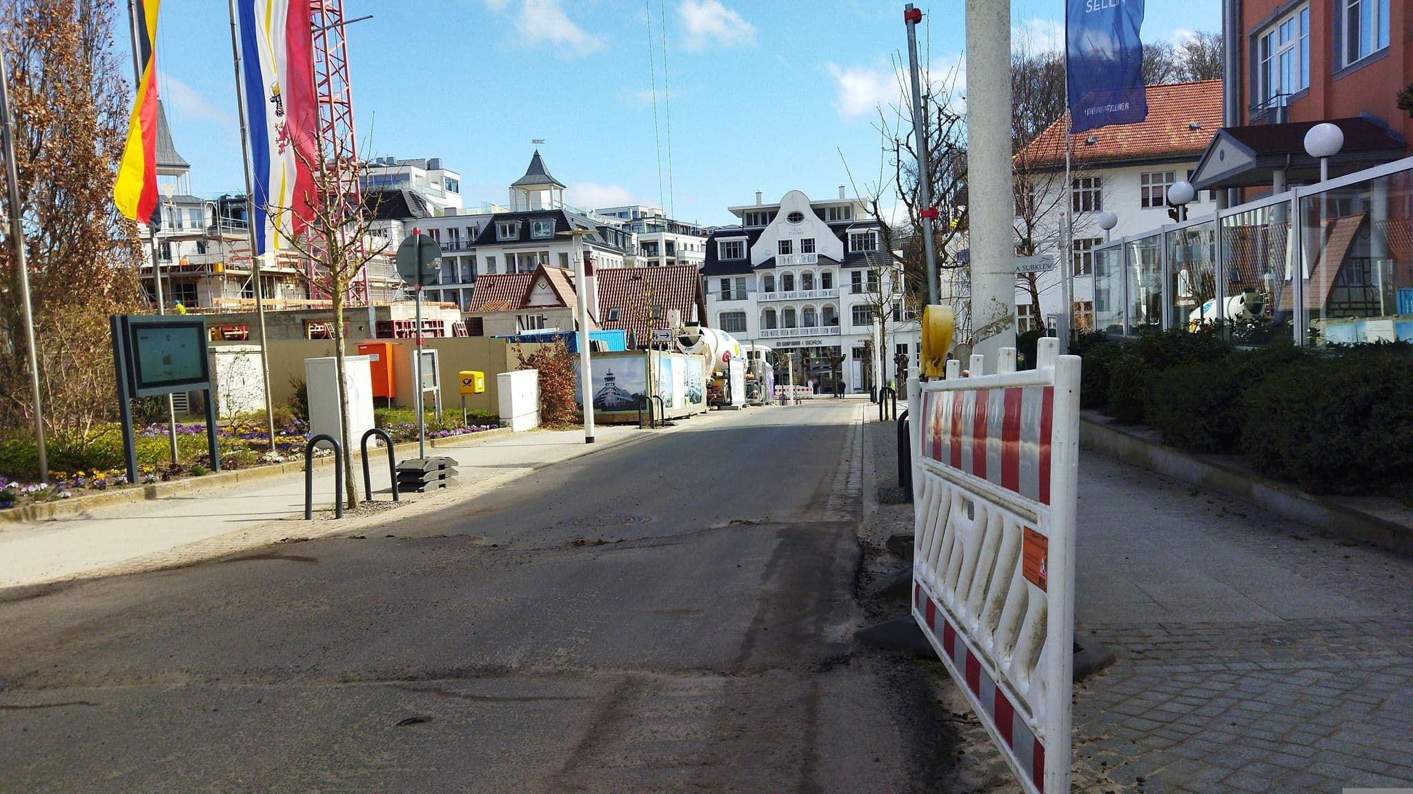 Street view near Hotel Villa Subklew, Sellin