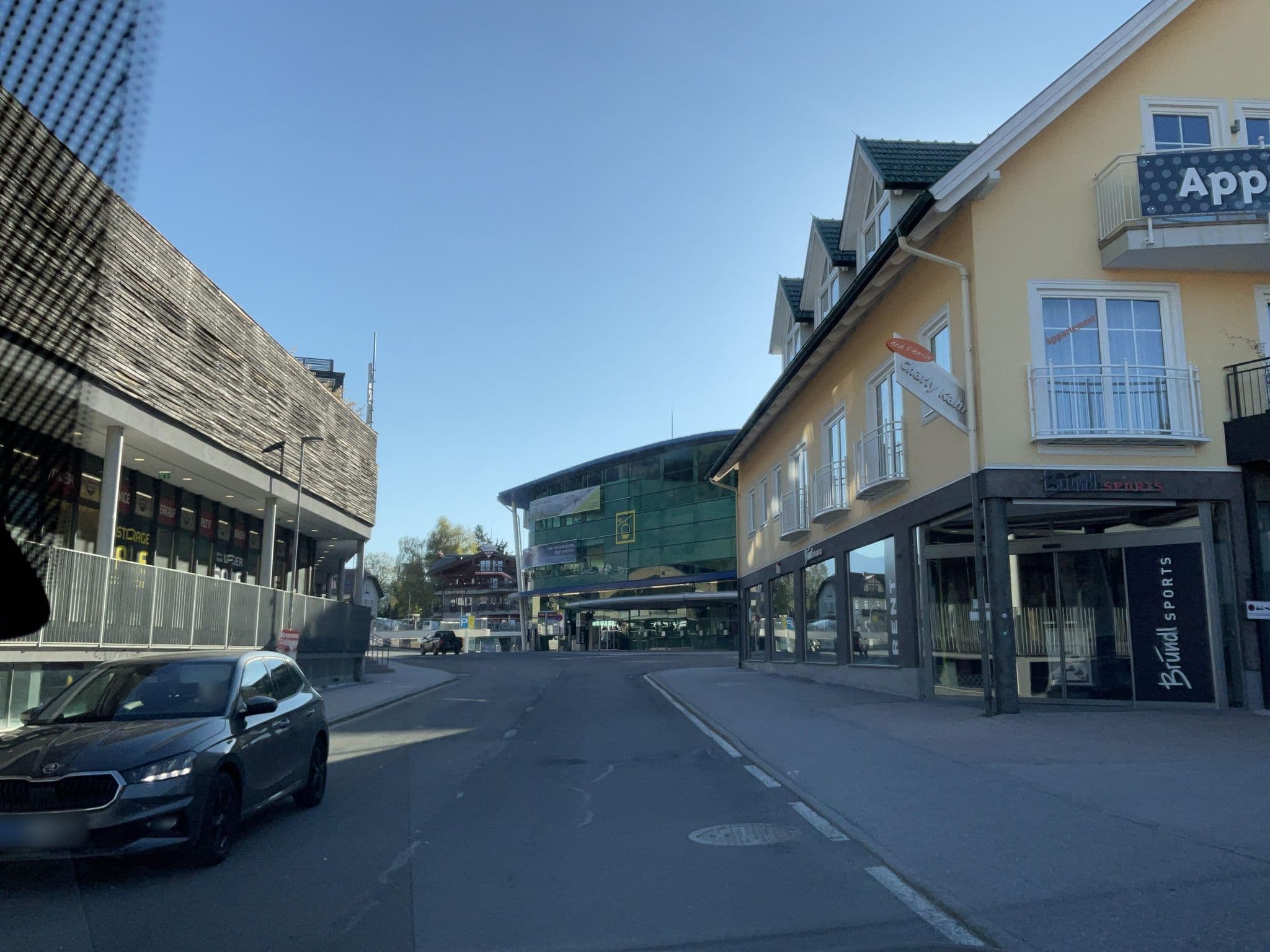 Street view near Hotel Planai, Schladming