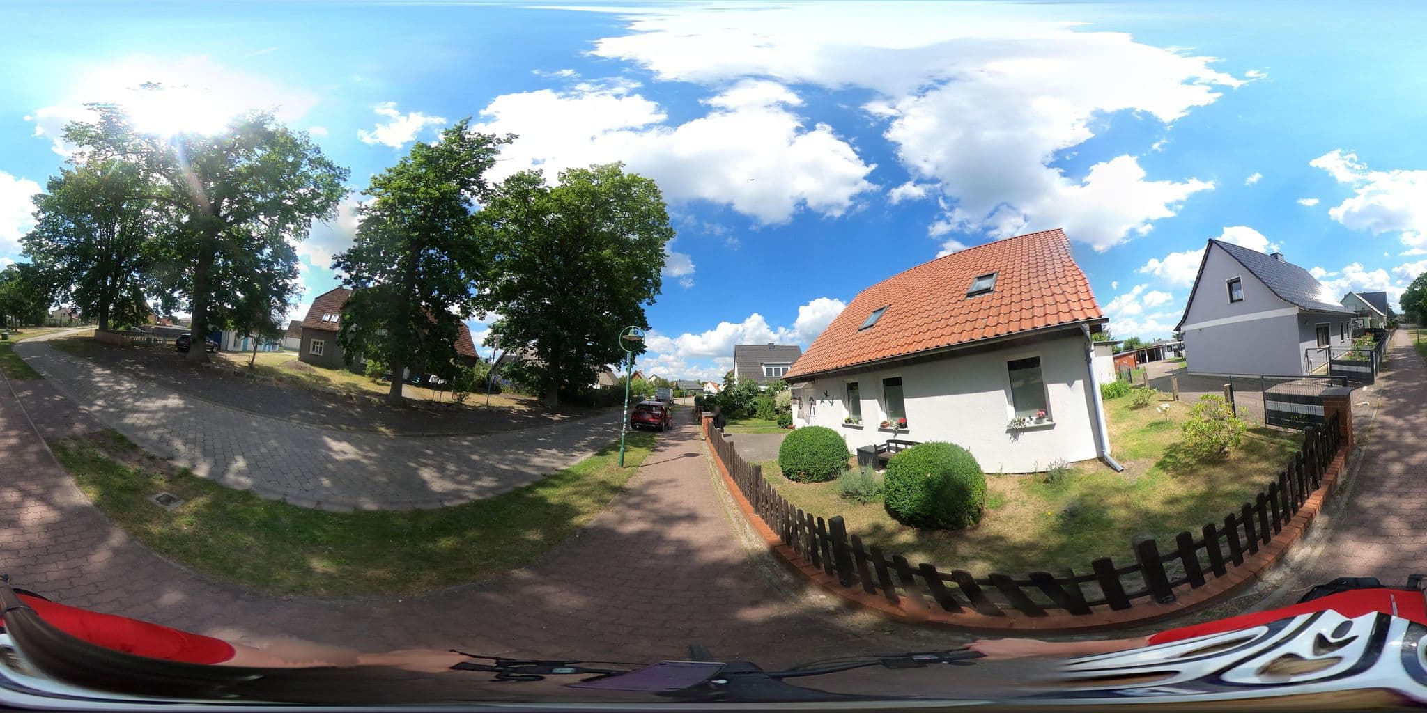 Street view near Haffquartier, Ueckermünde — © Ameba (CC BY-SA · Mapillary)