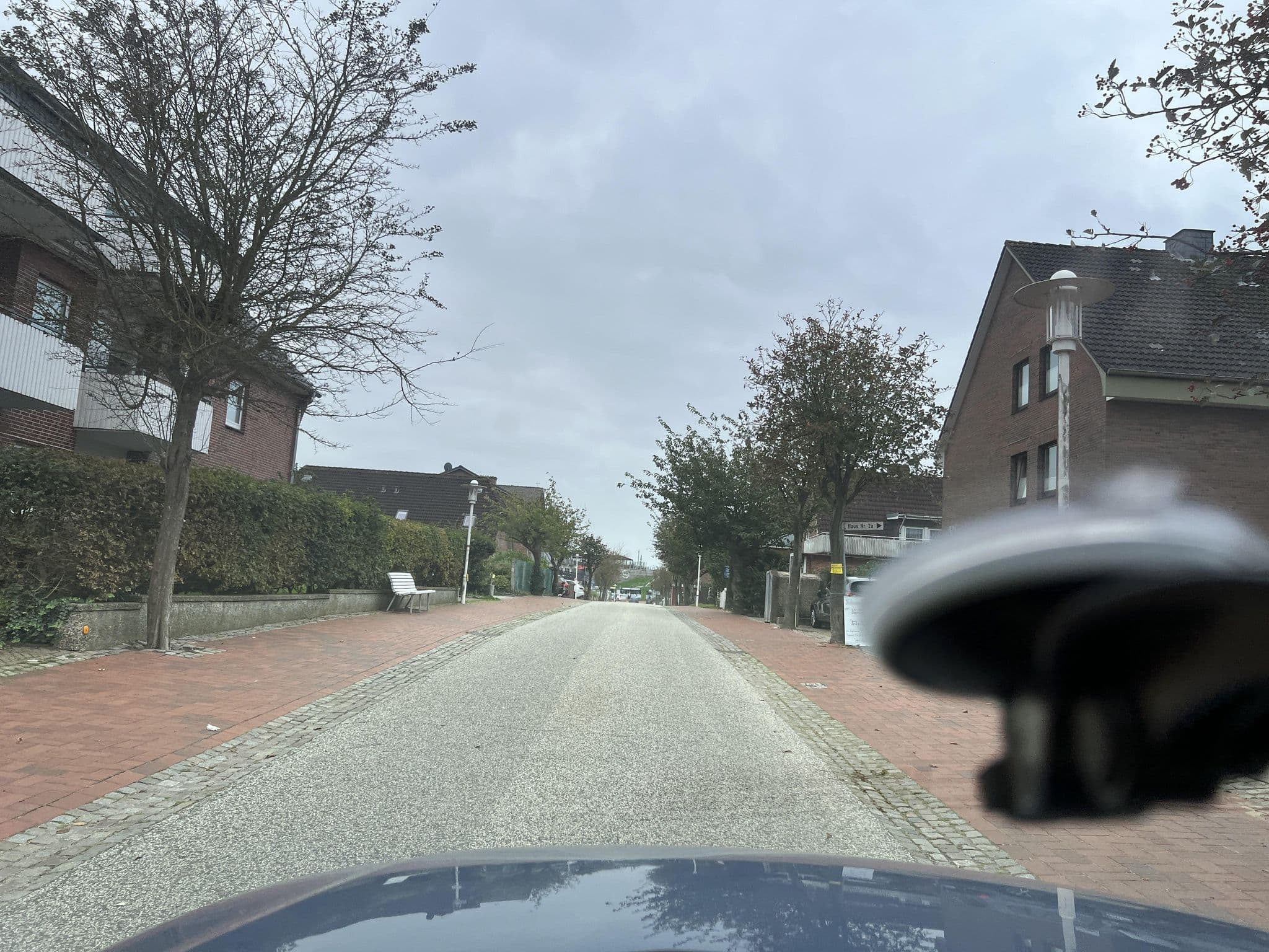 Street view near Haus Treibholz, Büsum