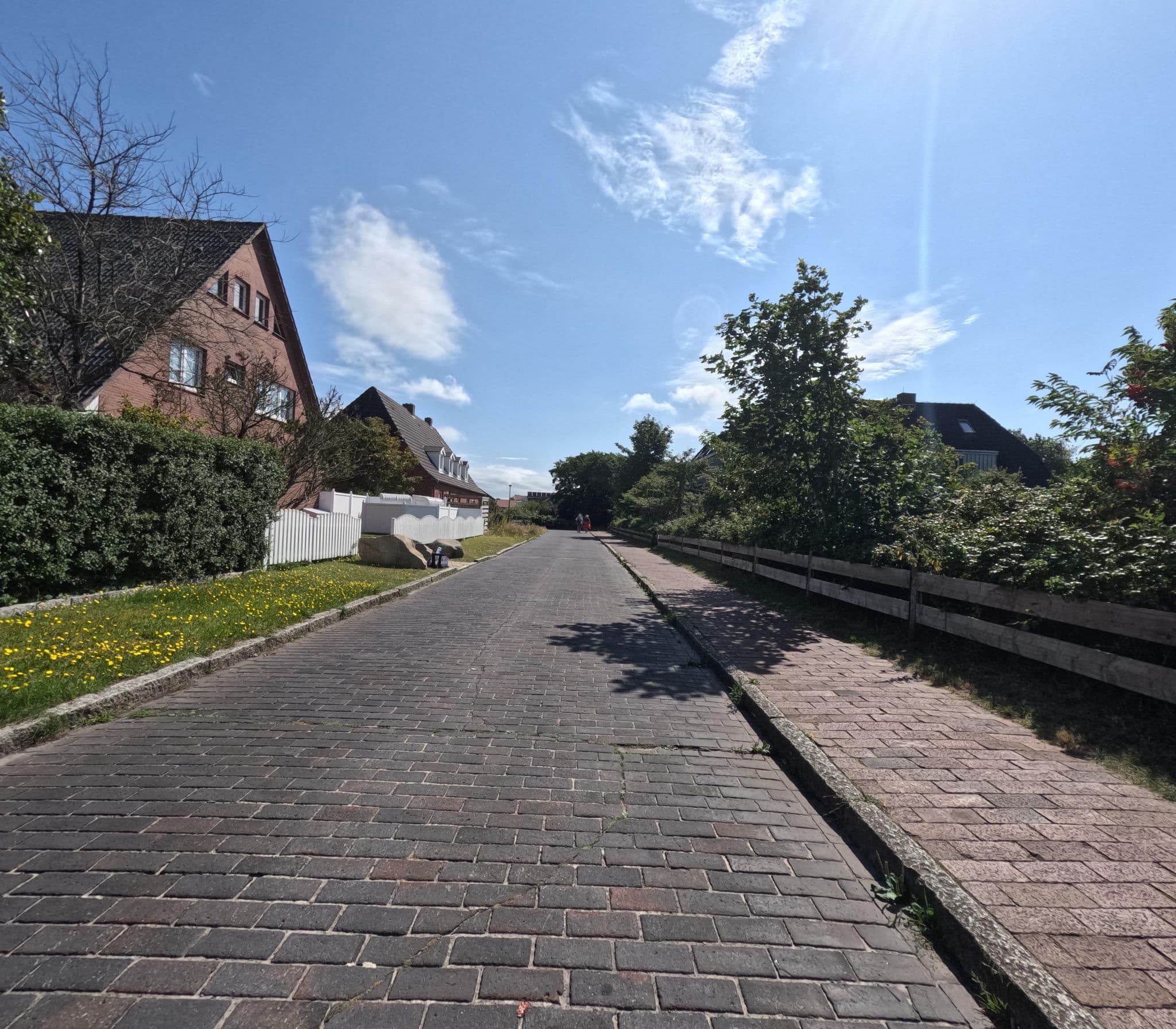 Street view near Ostermann, Langeoog