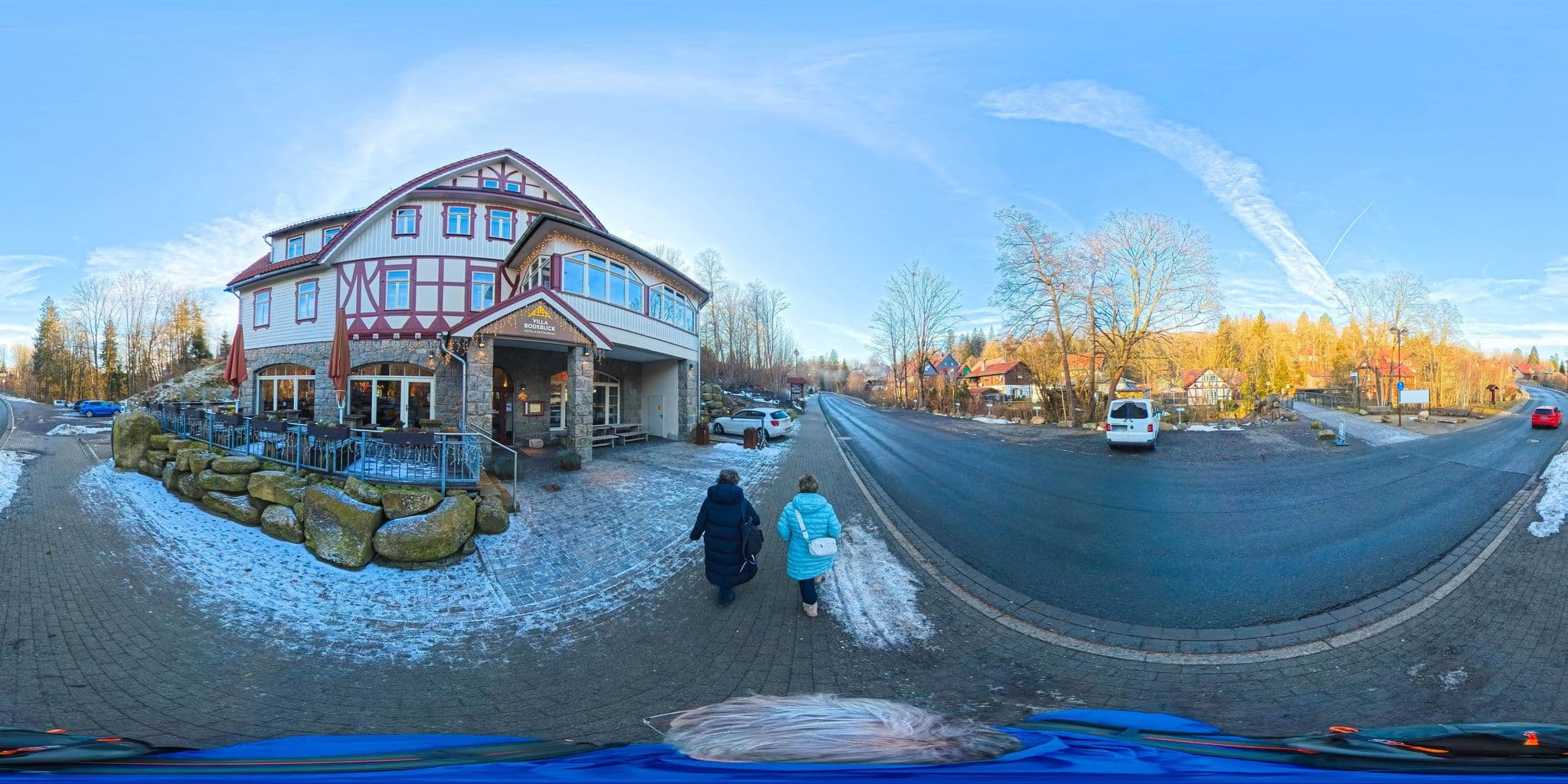 Street view near Villa Bodeblick, Braunlage