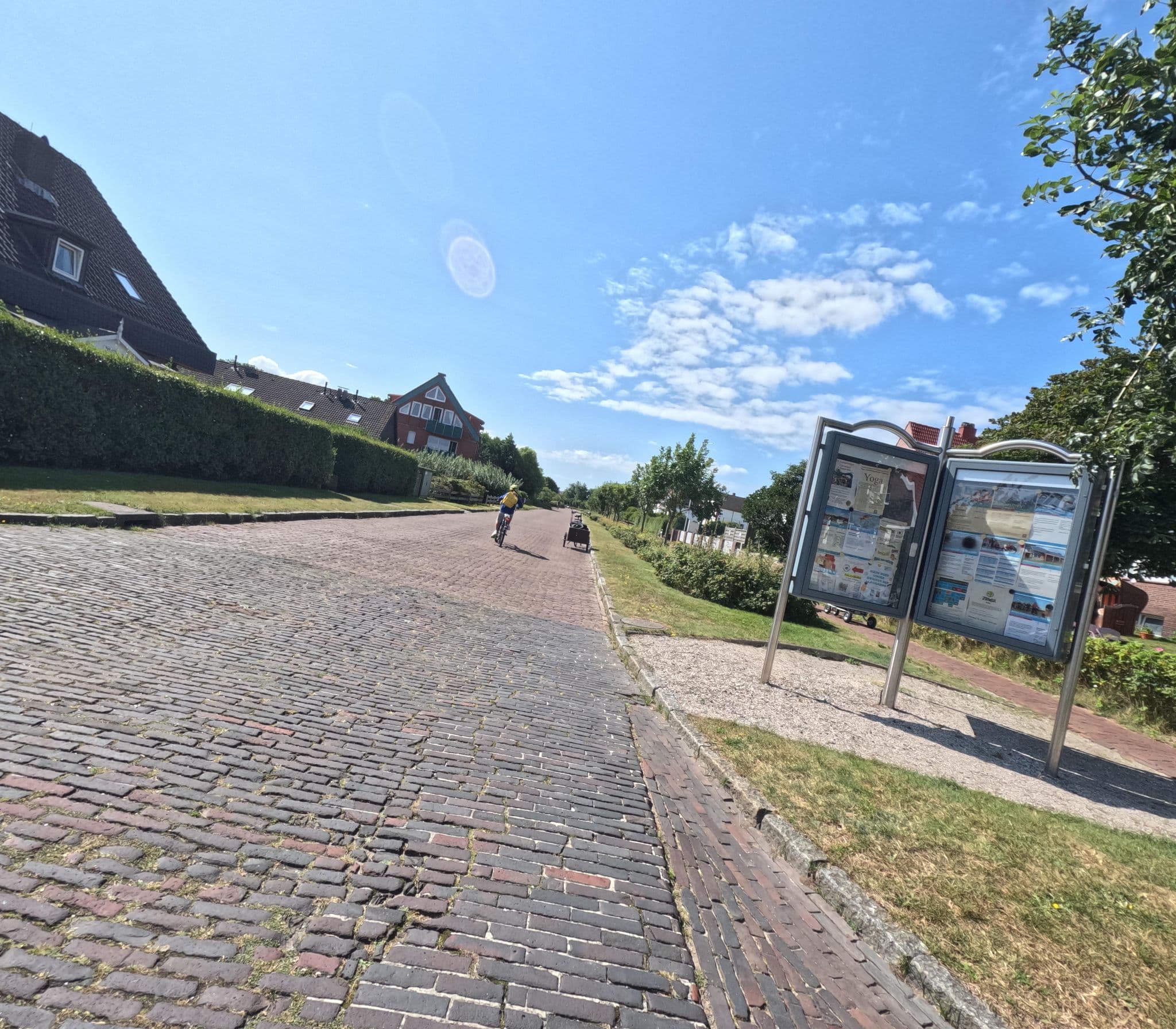 Street view near Bergschlösschen, Langeoog