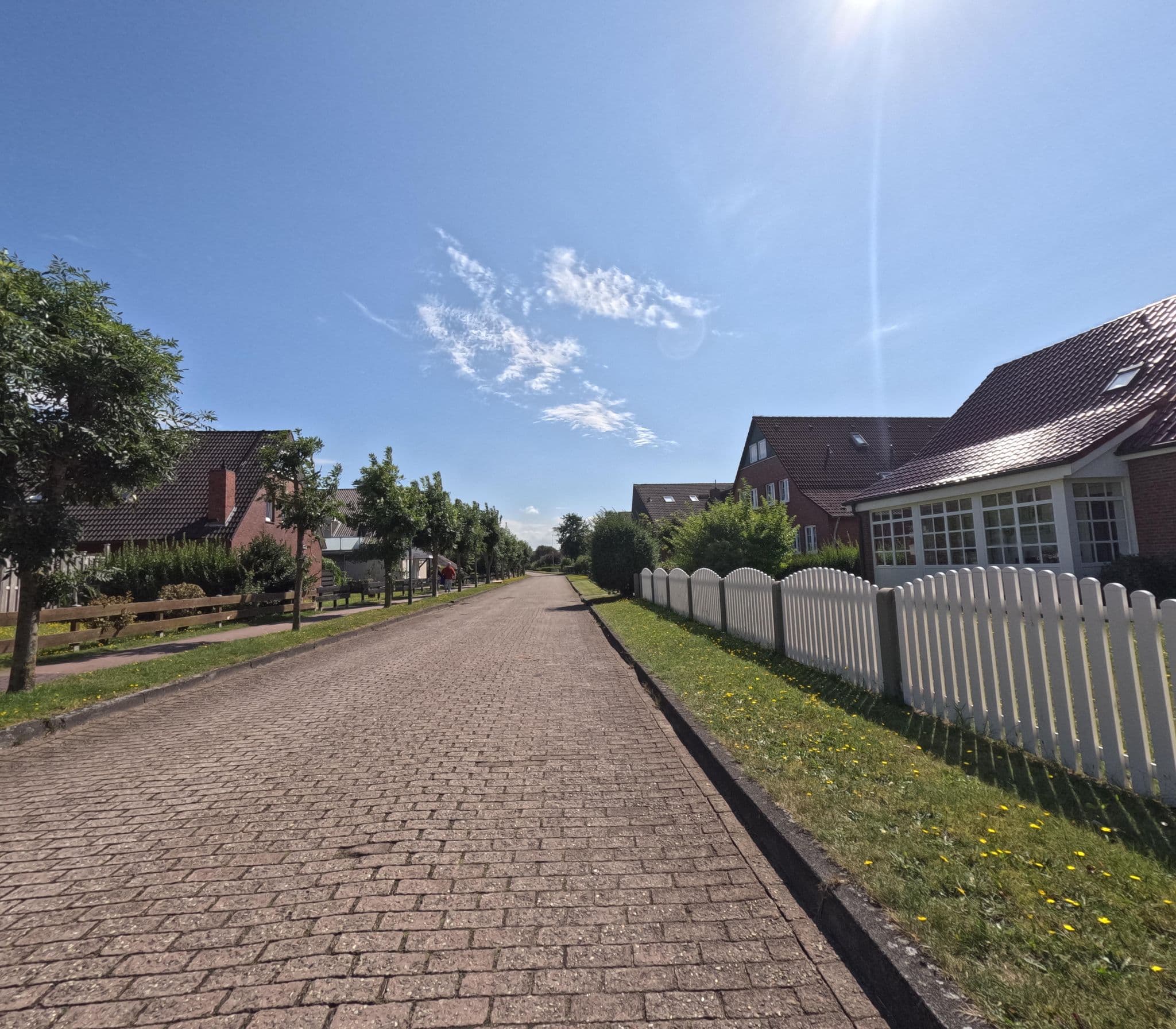 Street view near Haus Amend, Langeoog