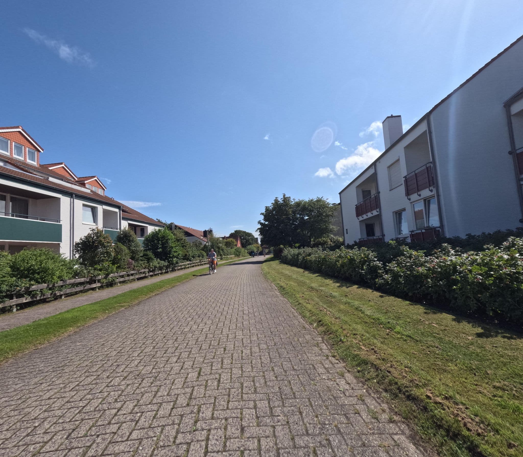 Street view near Strandkörbchen, Langeoog