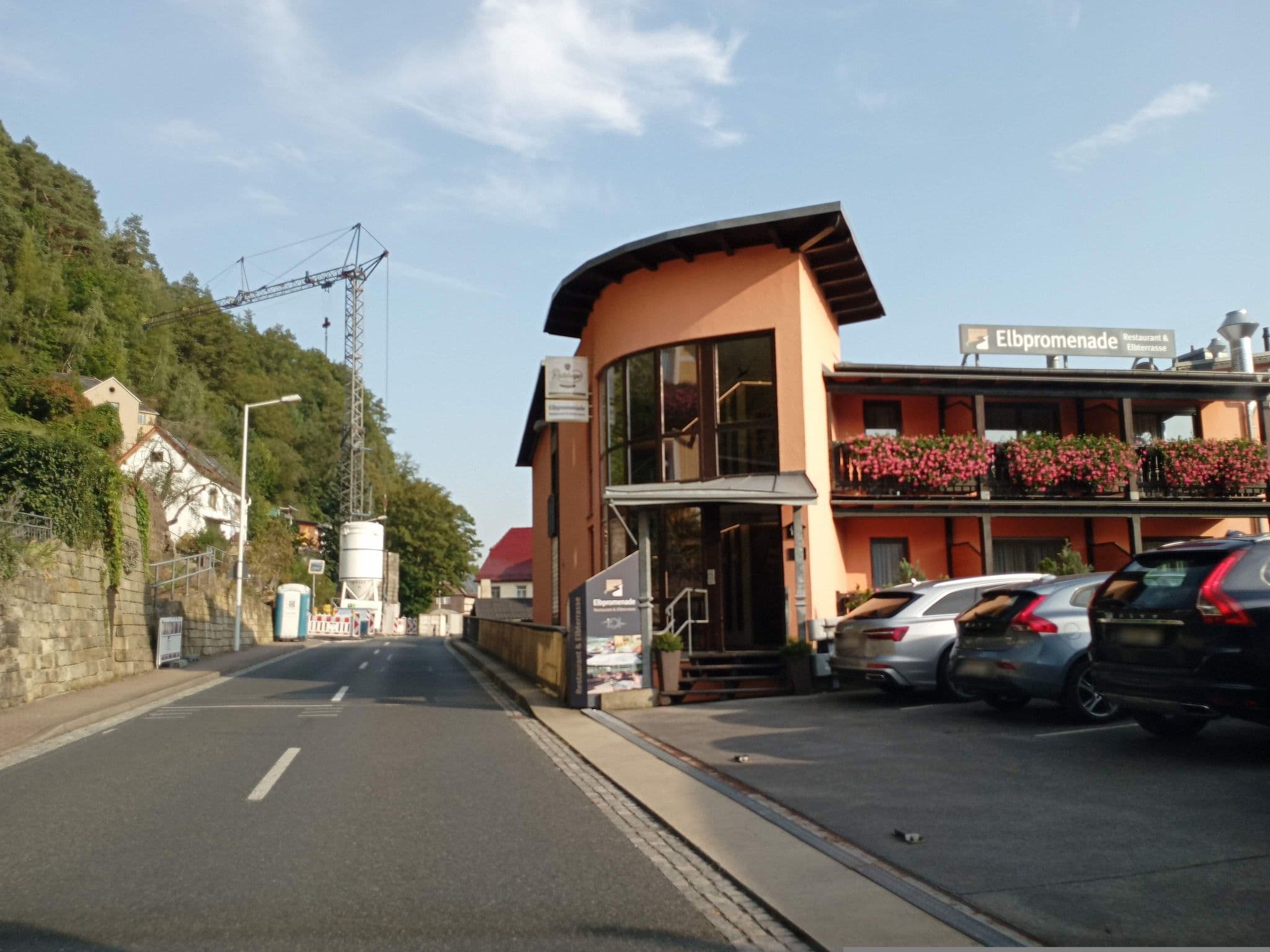 Street view near Hotel Elbpromenade, Bad Schandau — © atze02 (CC BY-SA · Mapillary)