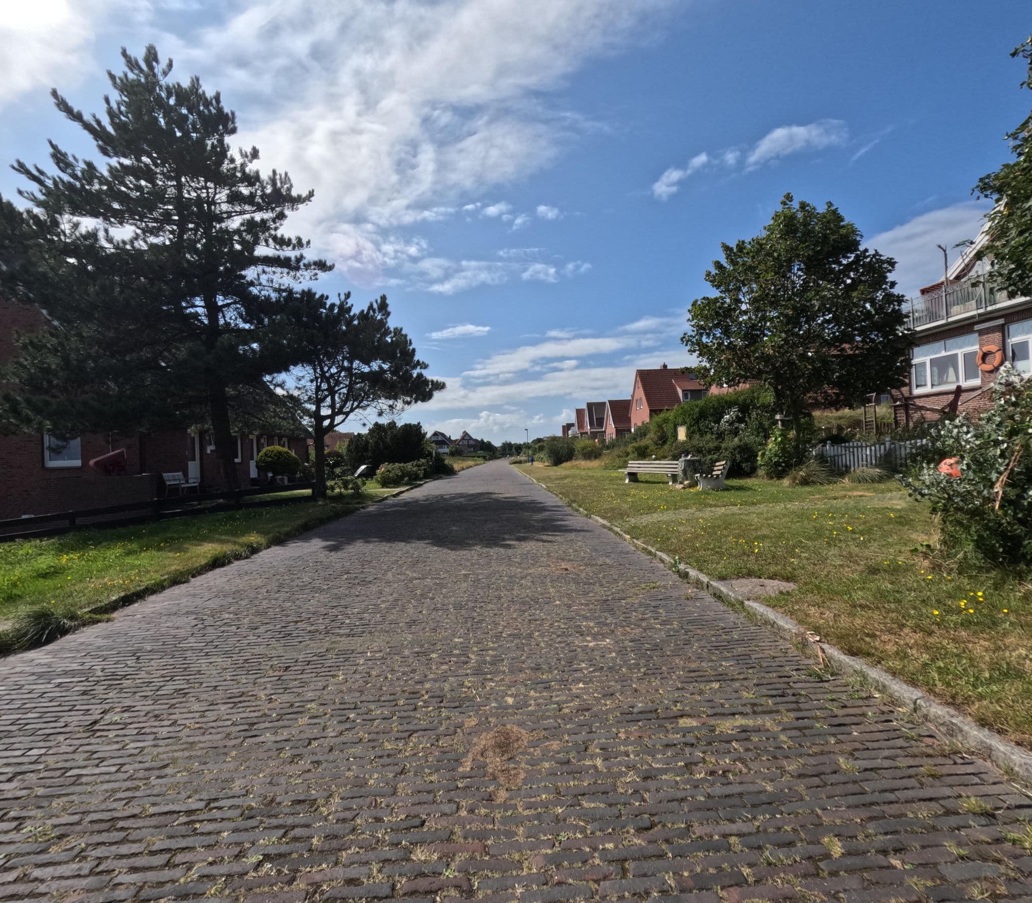 Street view near Haus Windjammer, Langeoog