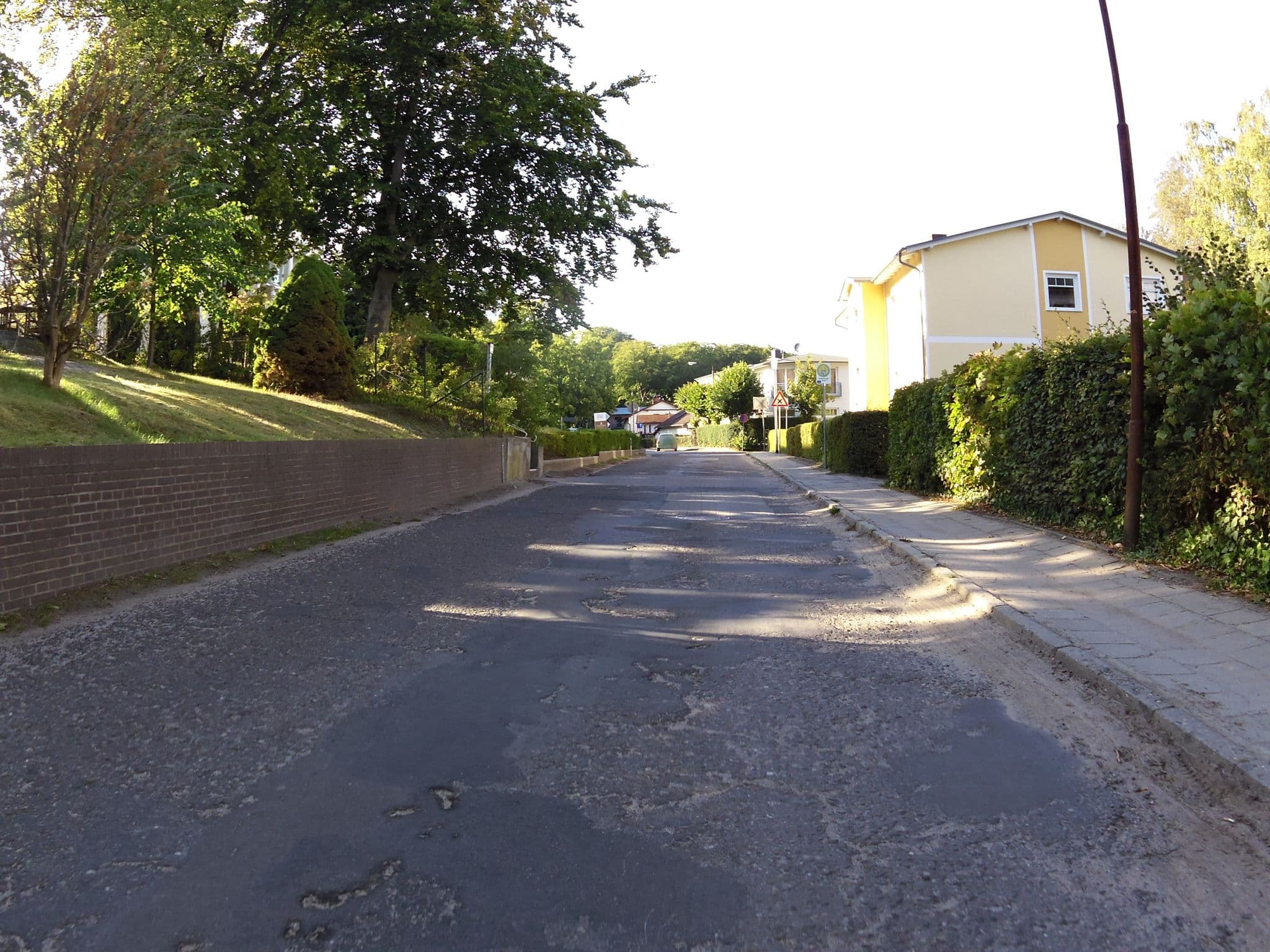 Street view near Villa Arcadia, Seebad Heringsdorf