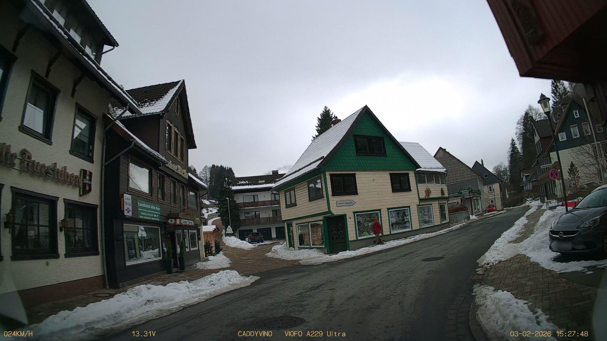 Street view near Deutsches Haus, Altenau — © DruideBizeps (CC BY-SA · Mapillary)