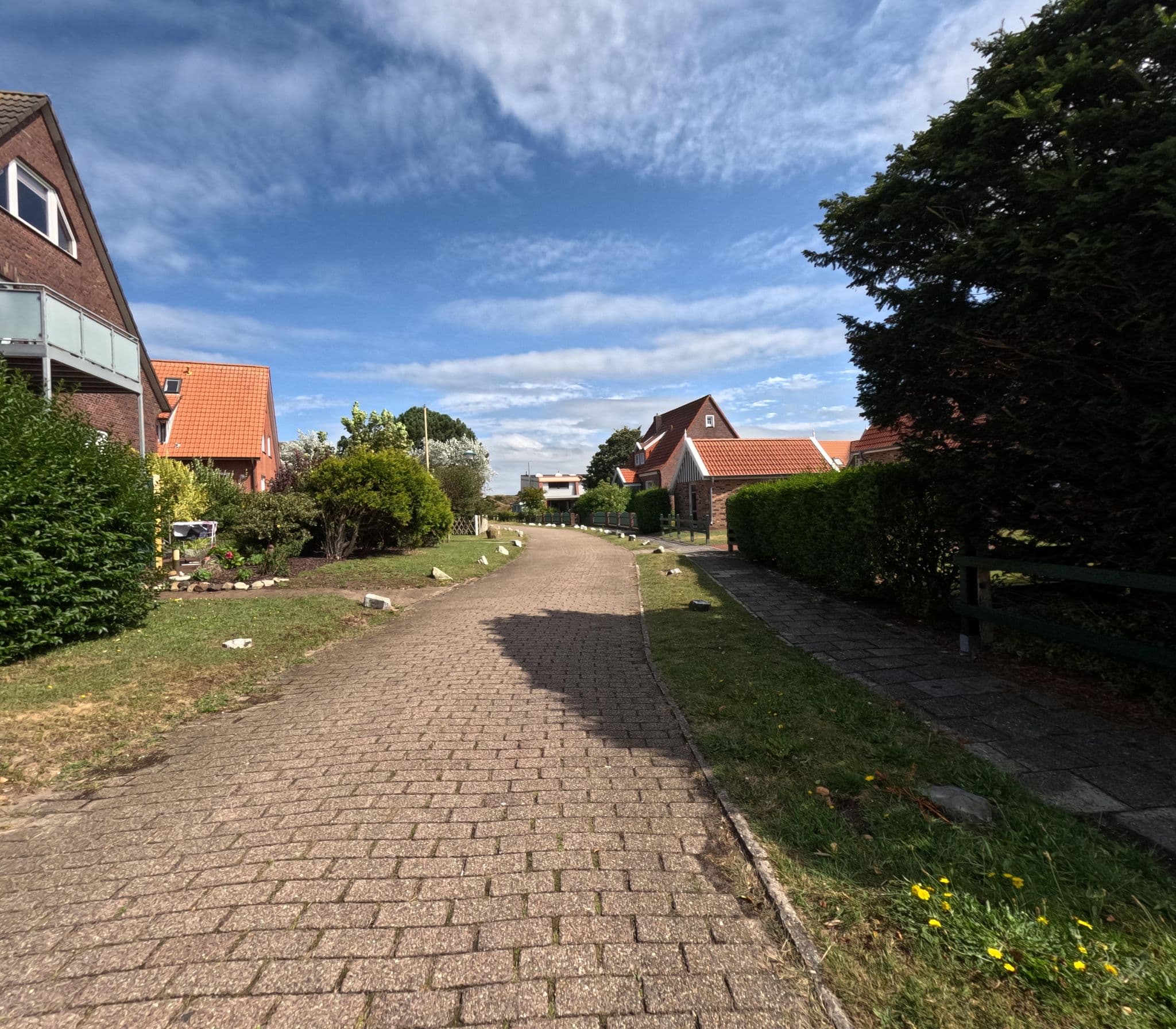 Street view near Haus Curator, Langeoog