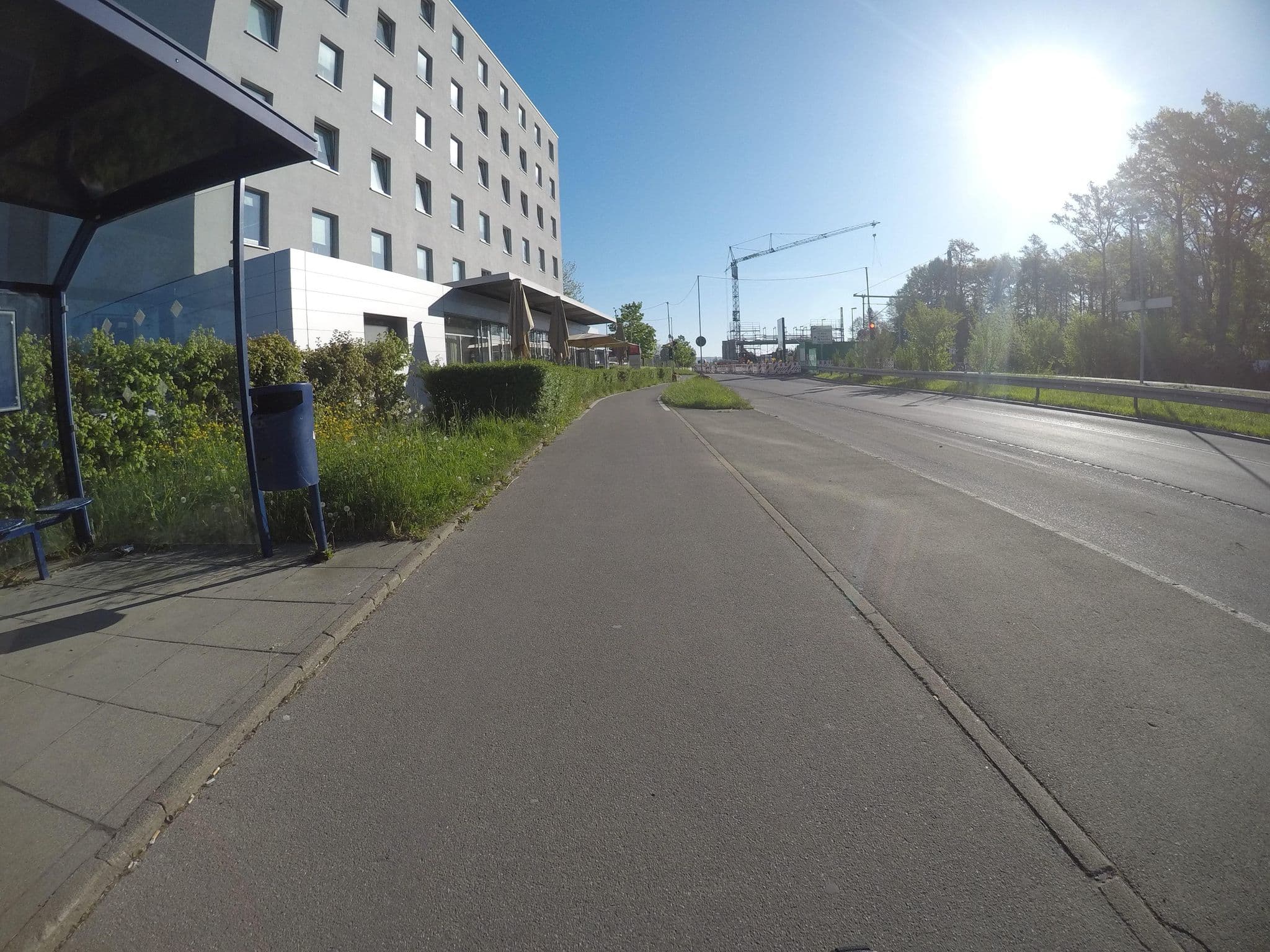 Street view near Ibis, Friedrichshafen