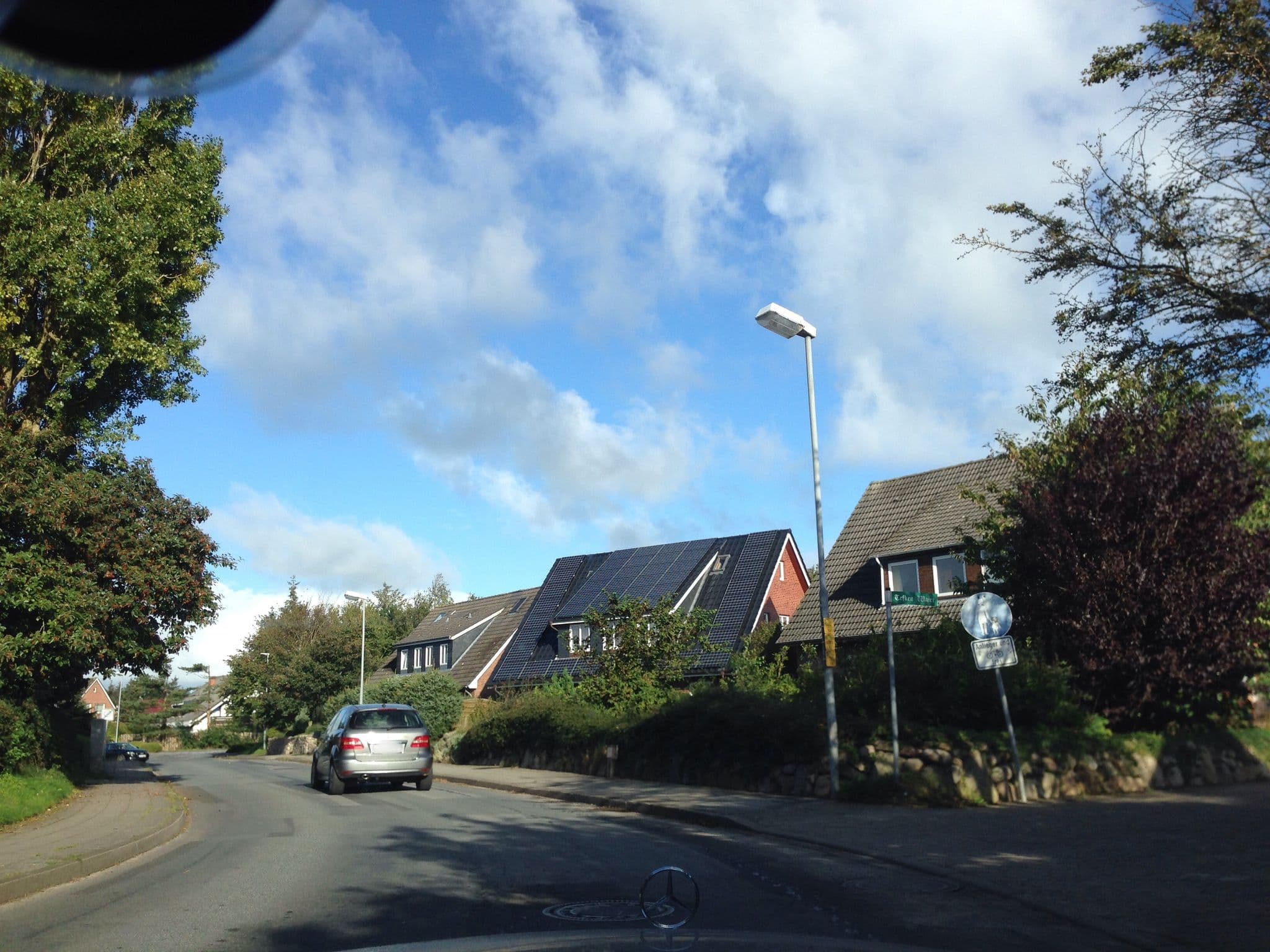 Street view near Hüs Winj, Wyk auf Föhr