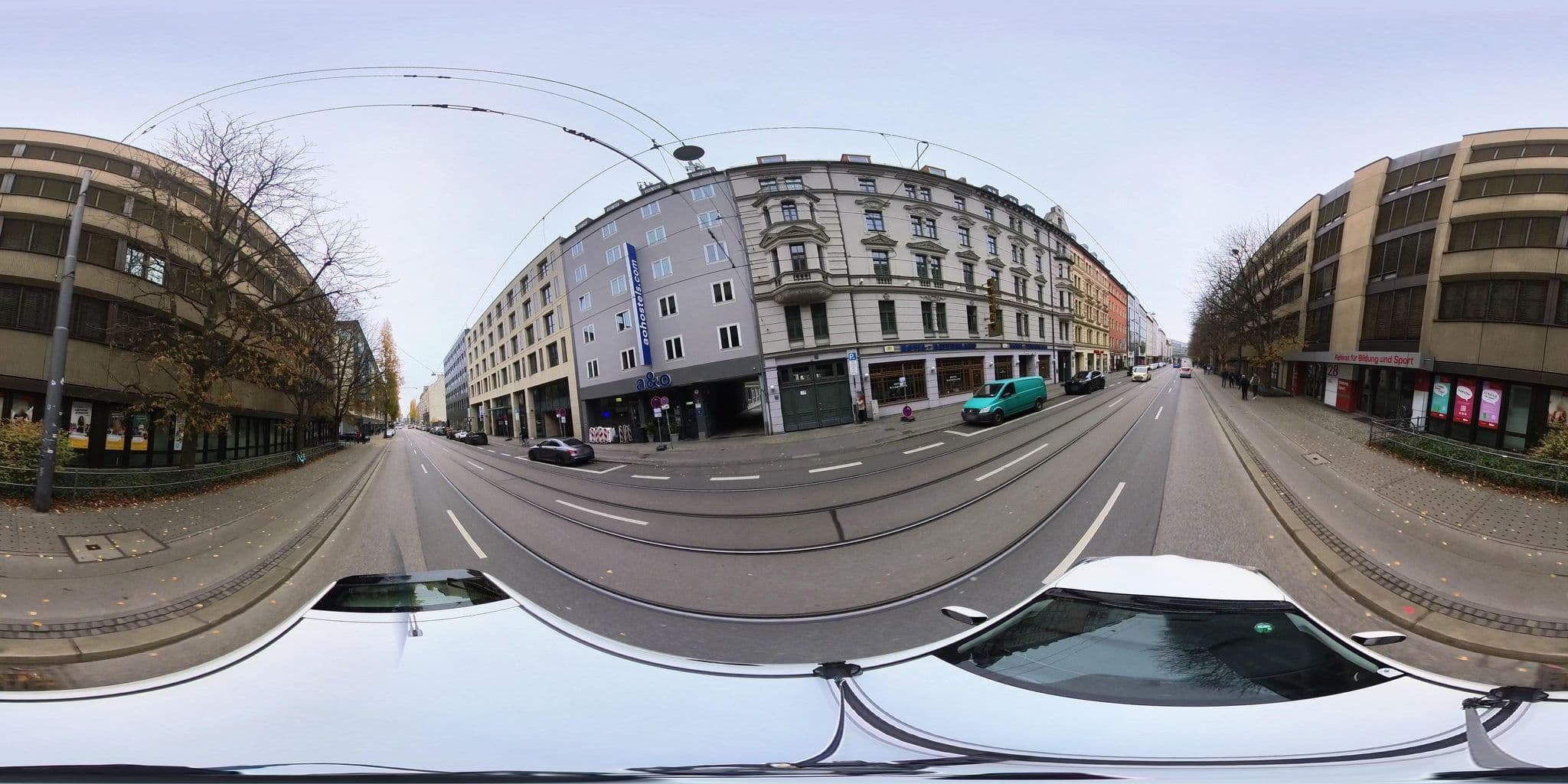 Street view near Bayernland, Munich