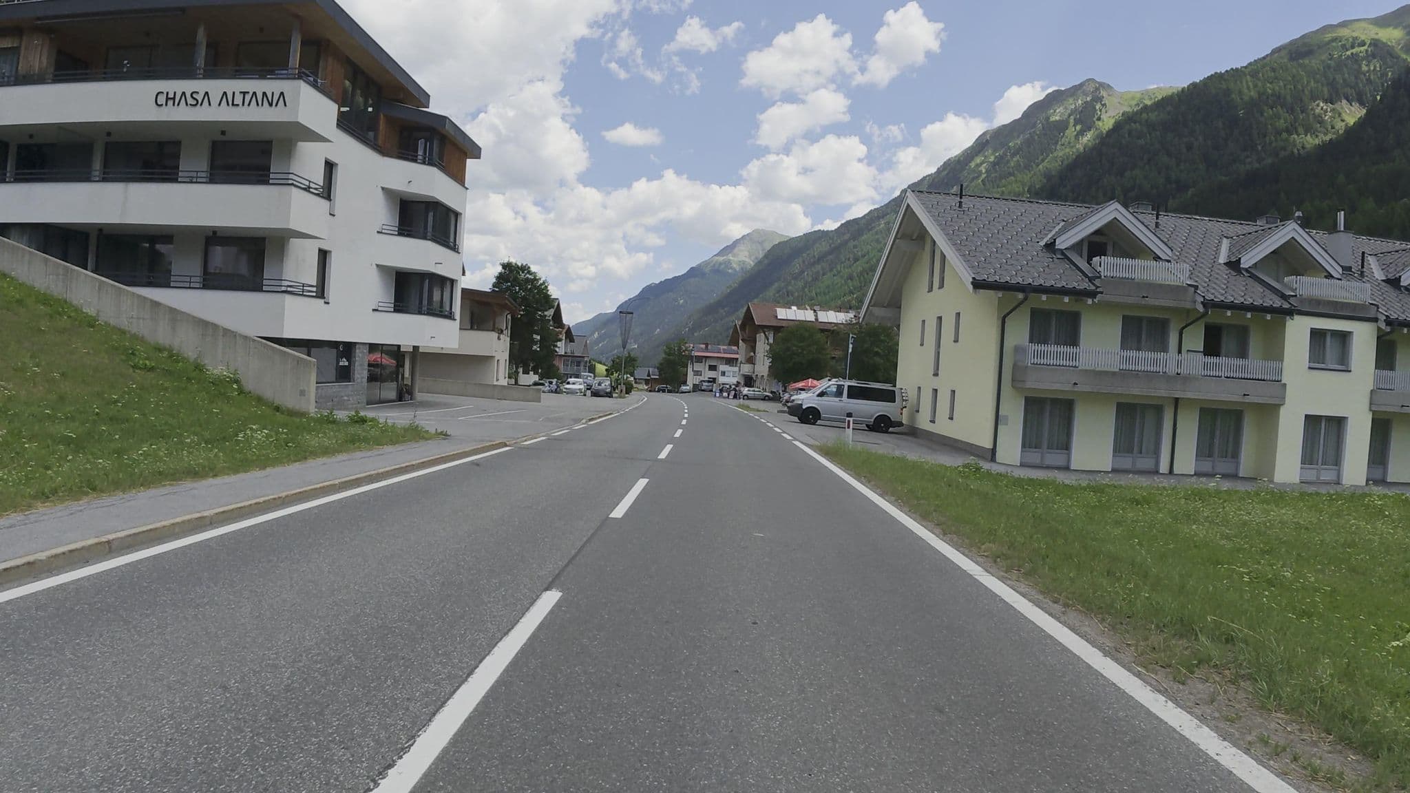 Street view near Heindalis Landhaus, Ischgl