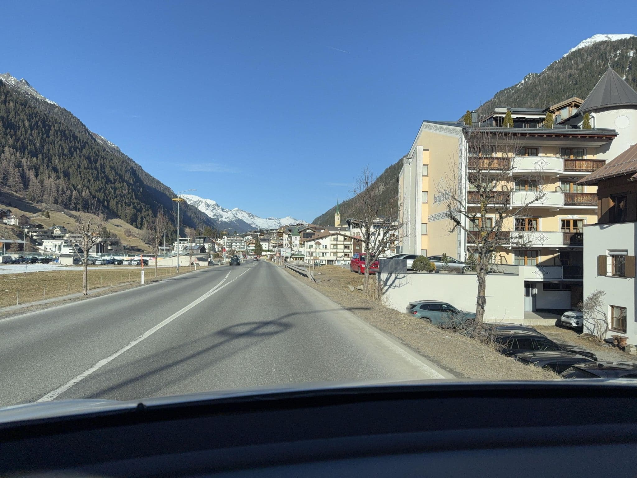 Street view near Albona, Ischgl